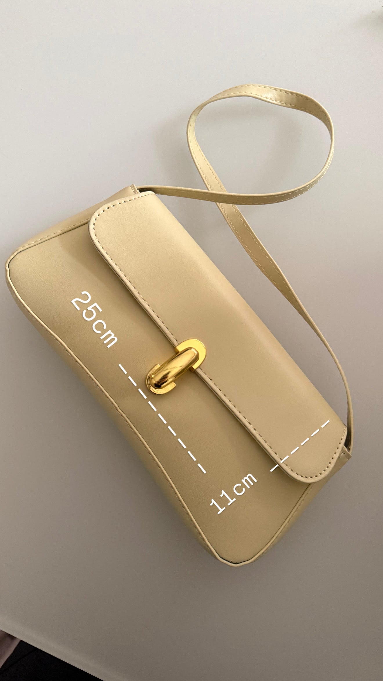 Borsa giallo burro