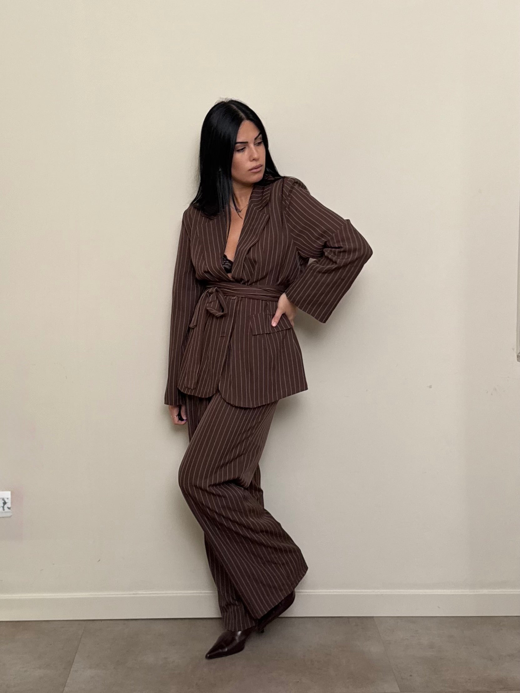 Tailleur gessato