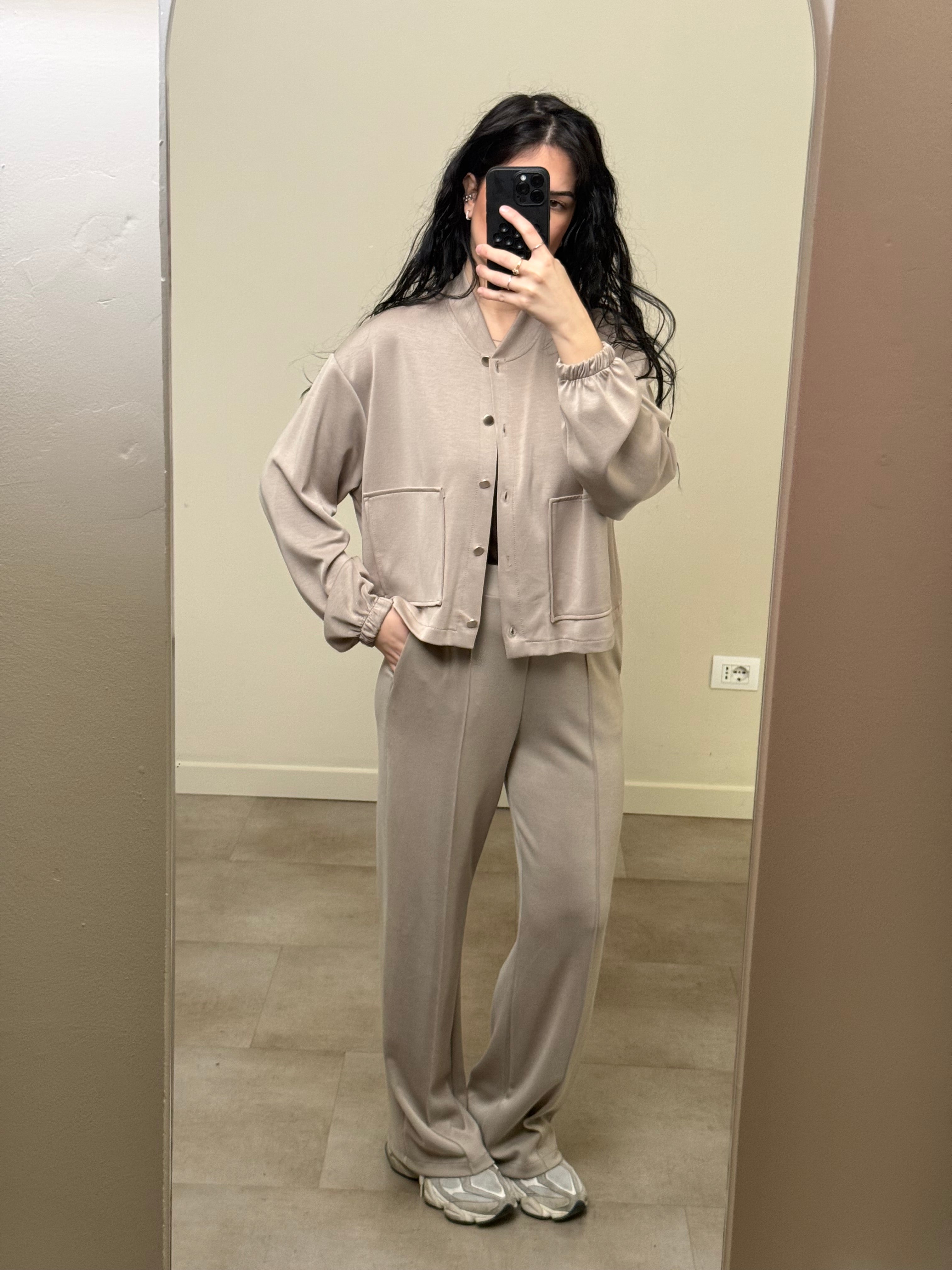 Coordinato tuta sabbia