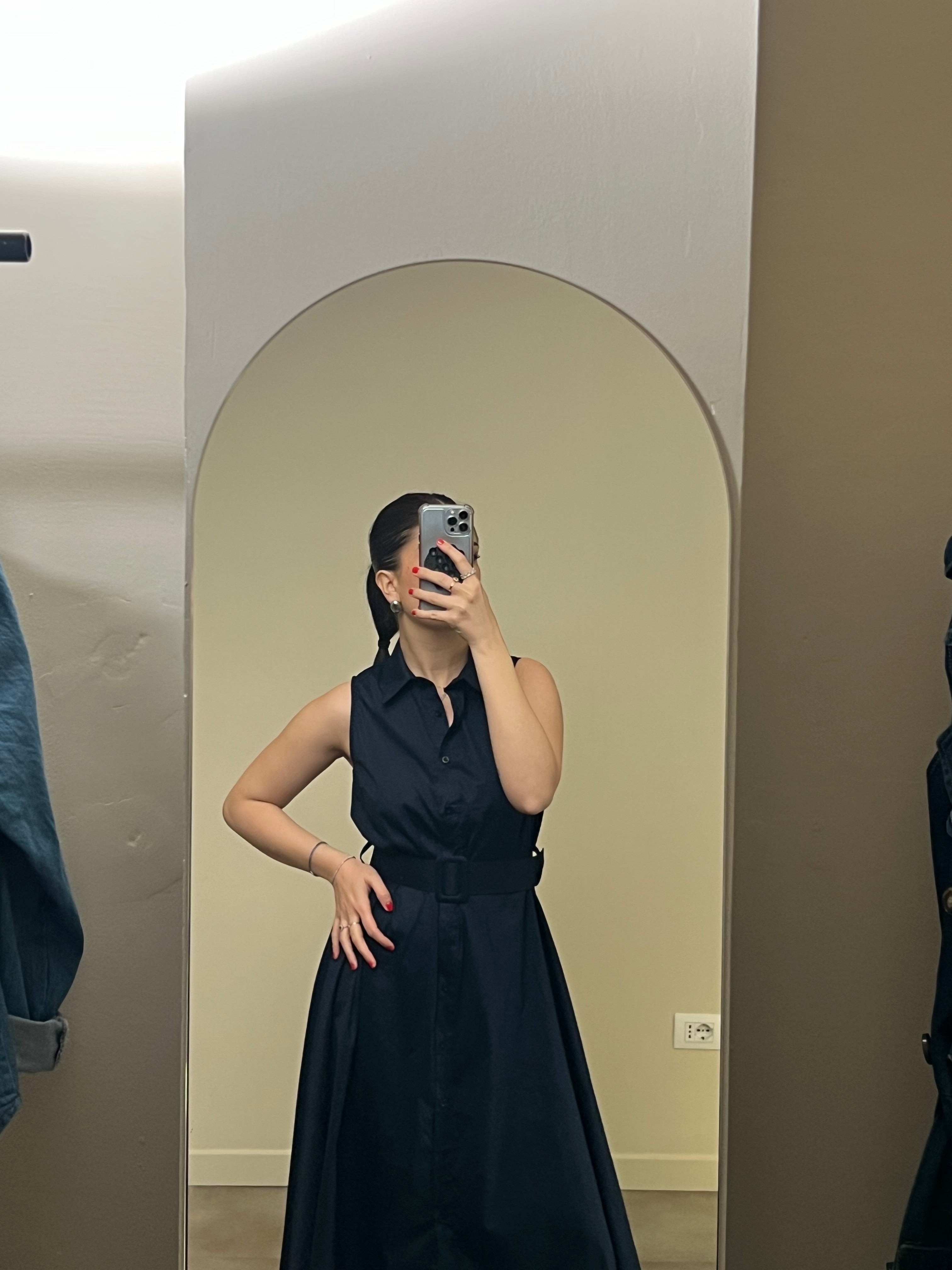 Vestito lungo cotone