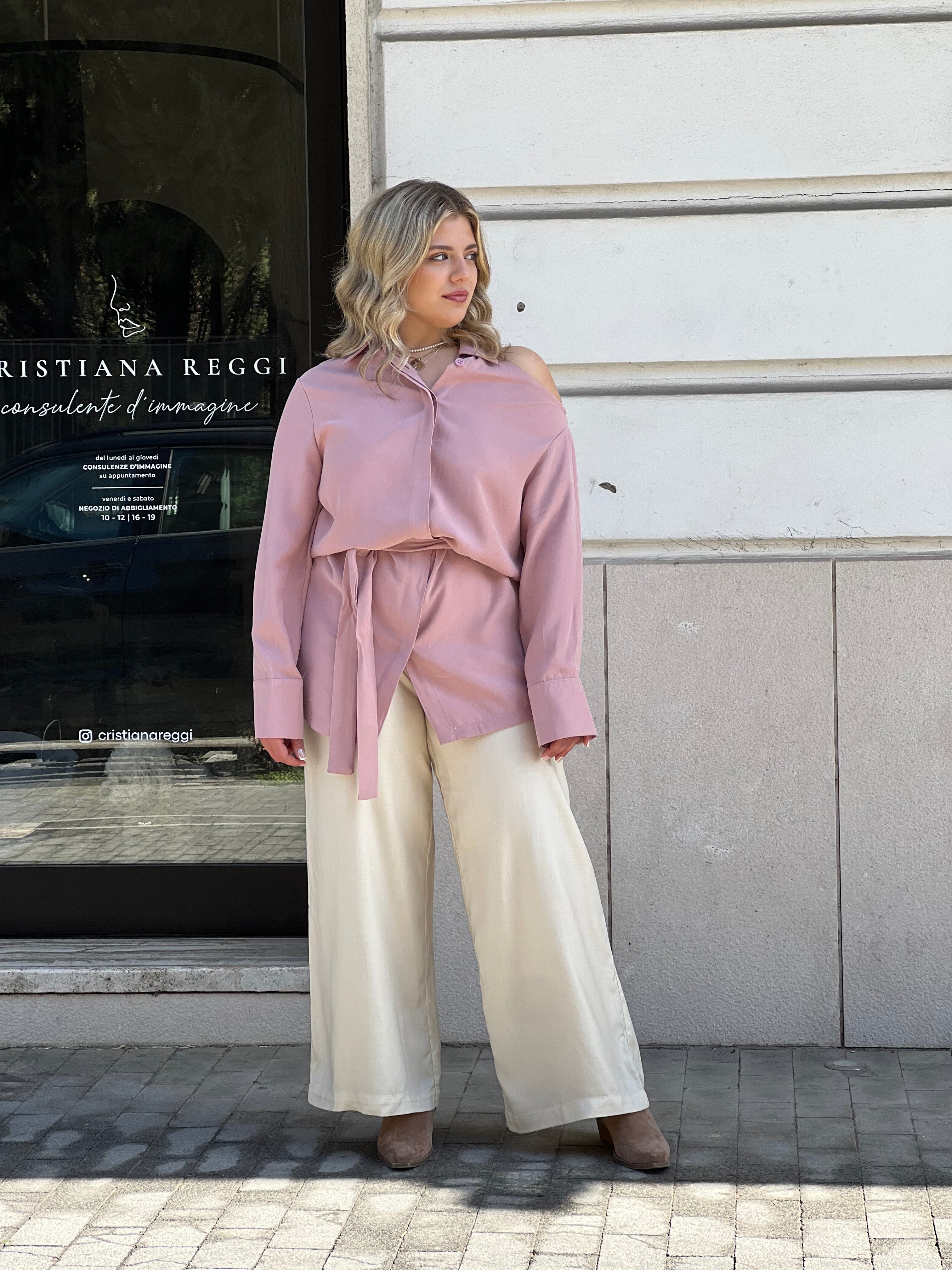 Abito camicia cut Lumina