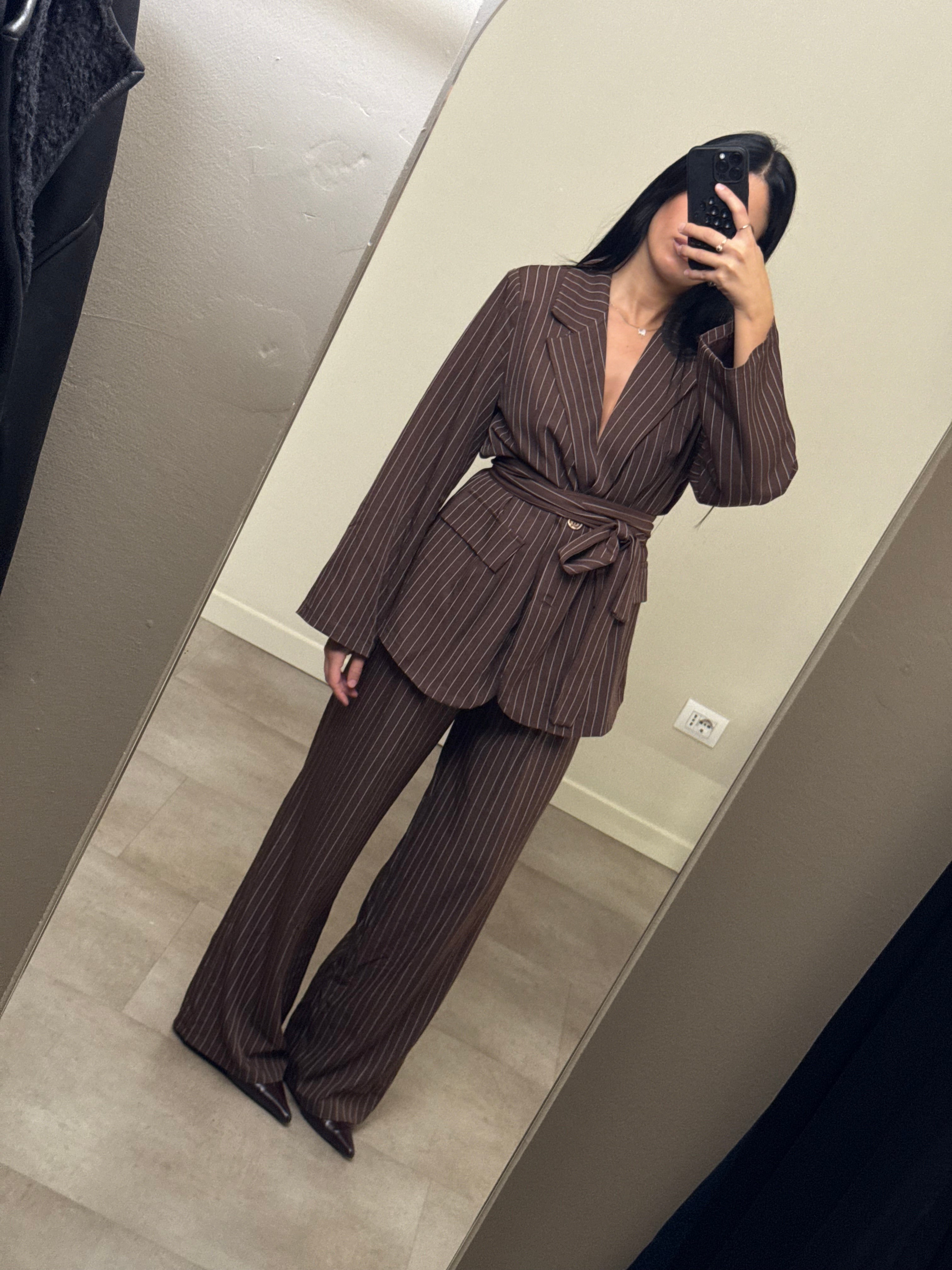 Tailleur gessato