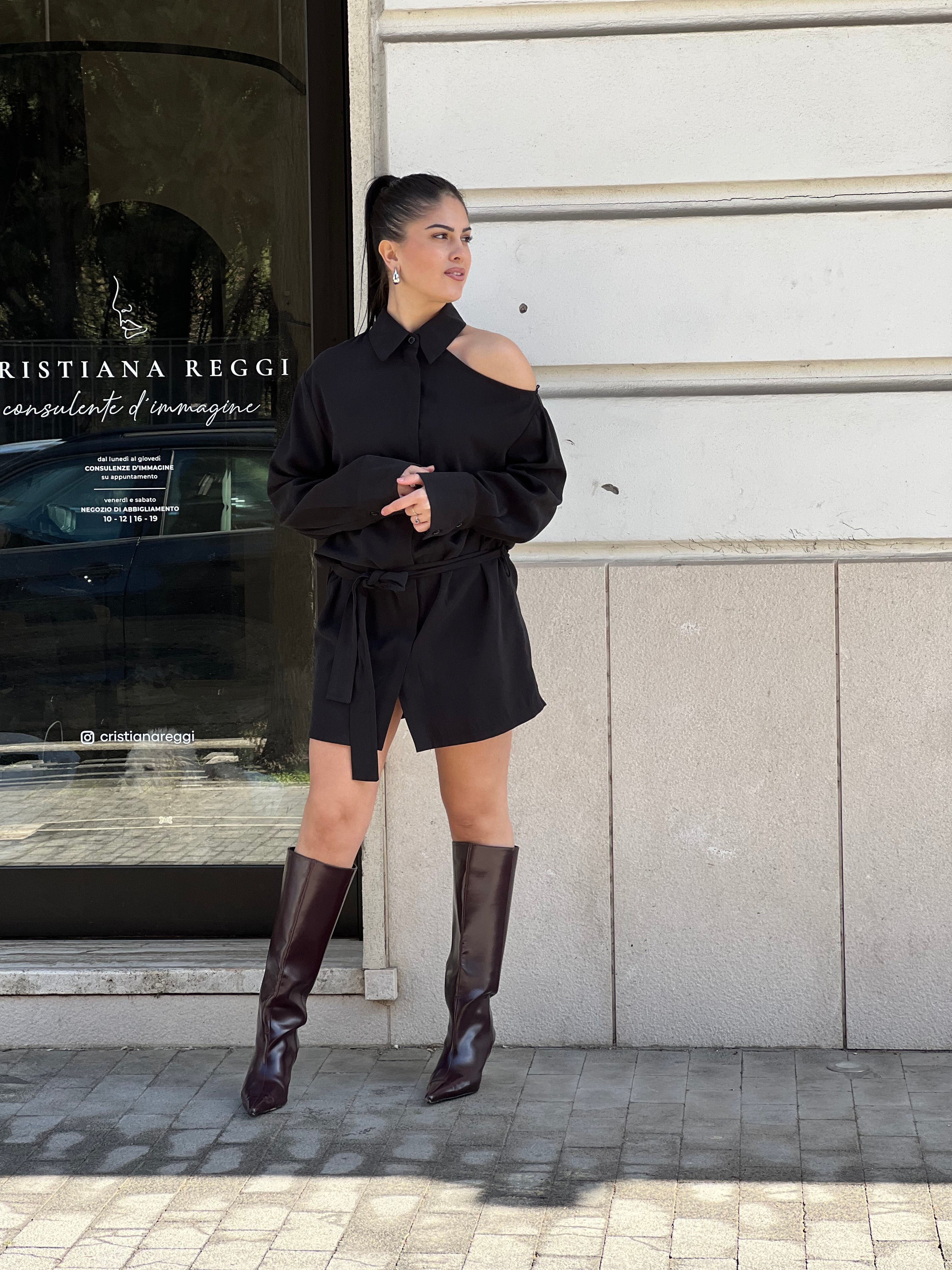 Abito camicia cut Lumina