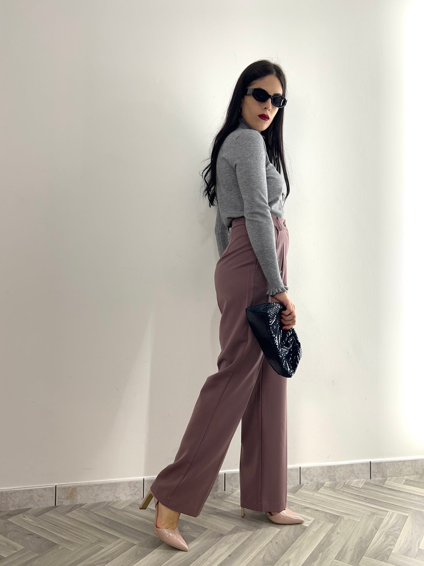 Pantalone classico palazzo