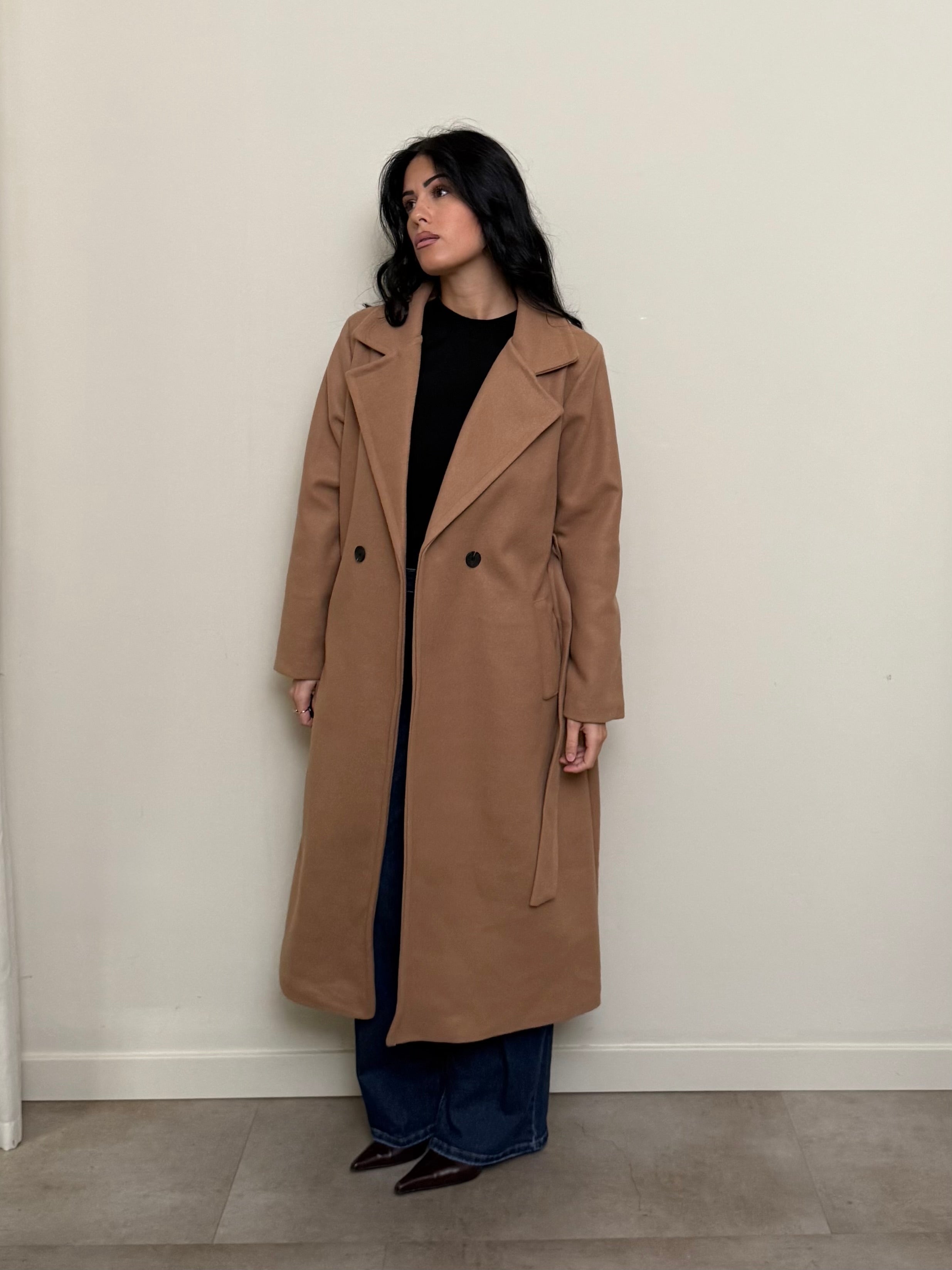 Cappotto cintura