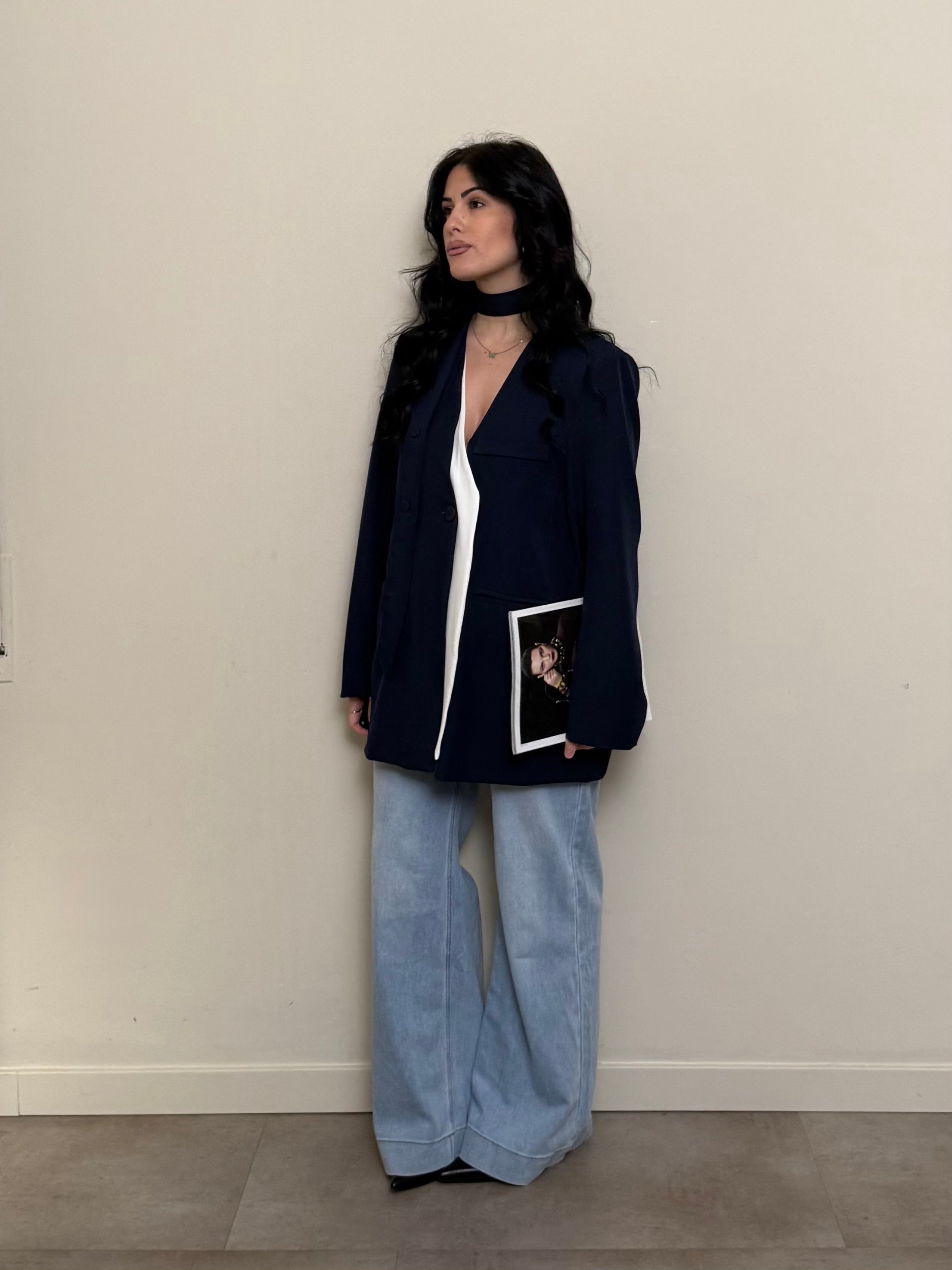 Blazer over cravatta