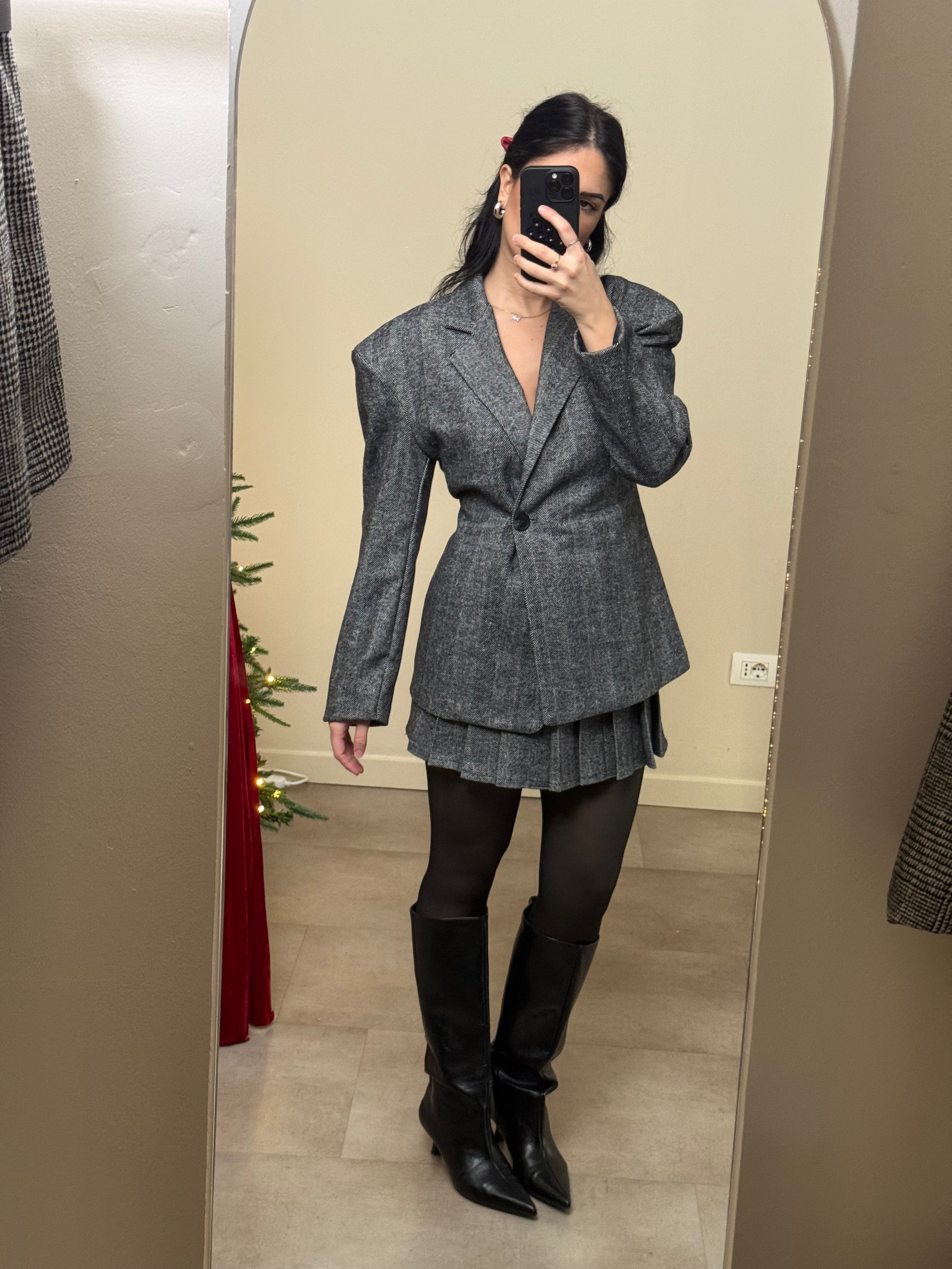 Coordinato gonna e blazer