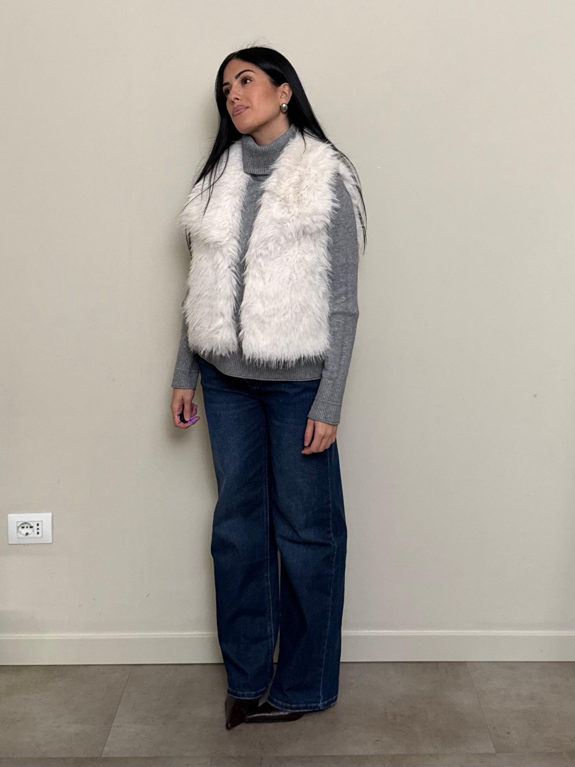Gilet pelliccia