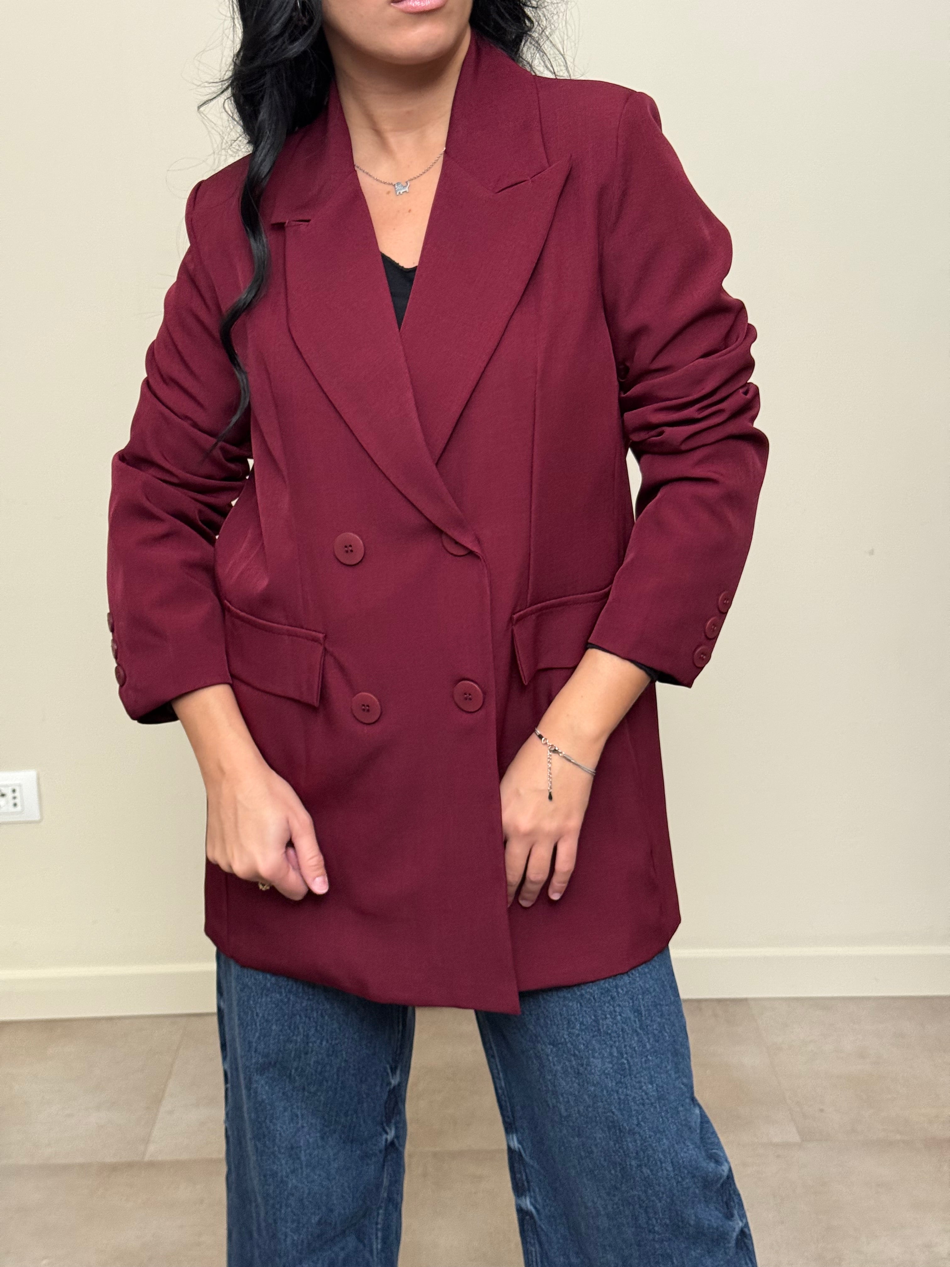 Blazer basic bottoni