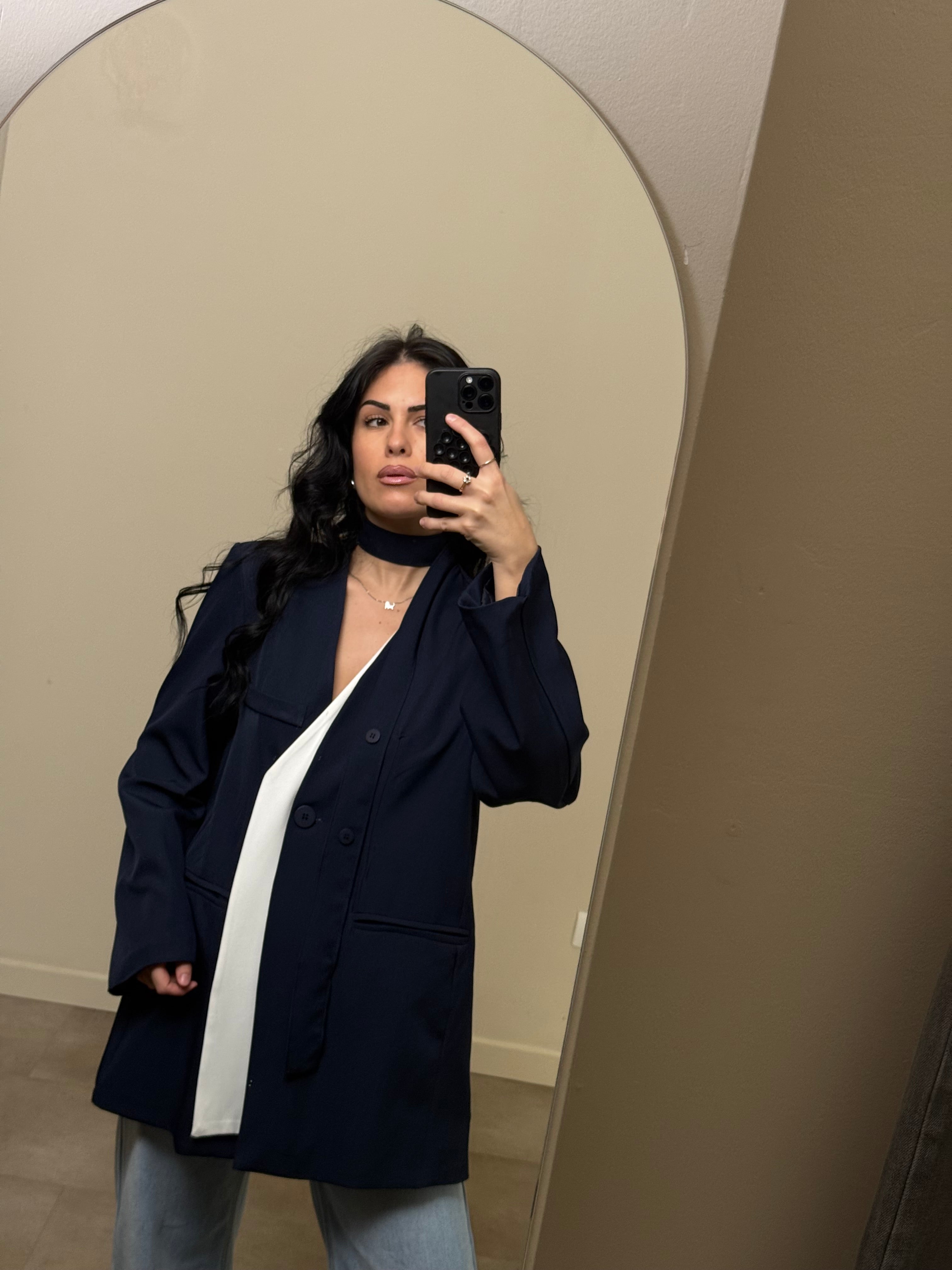 Blazer over cravatta