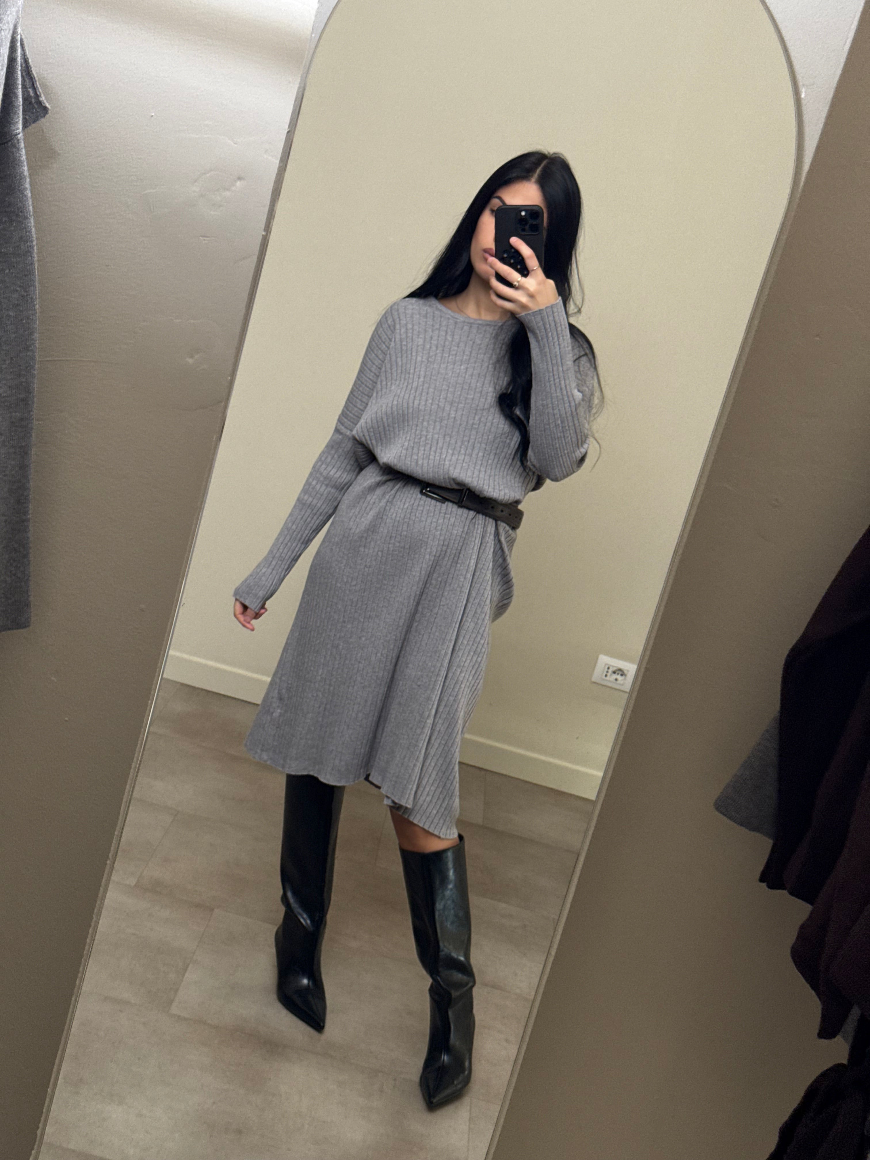 Abito costine morbido