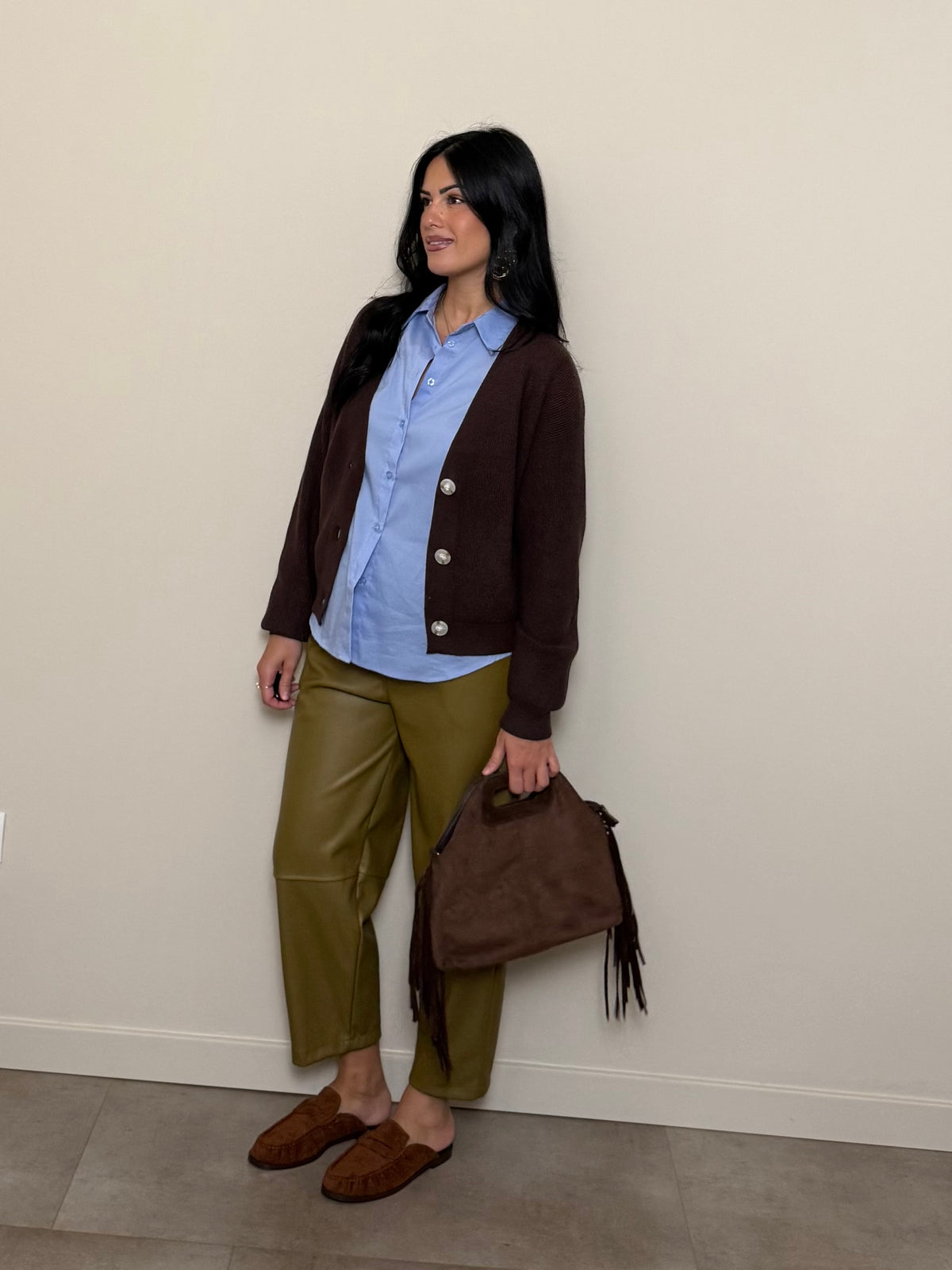 Cardigan cioccolato