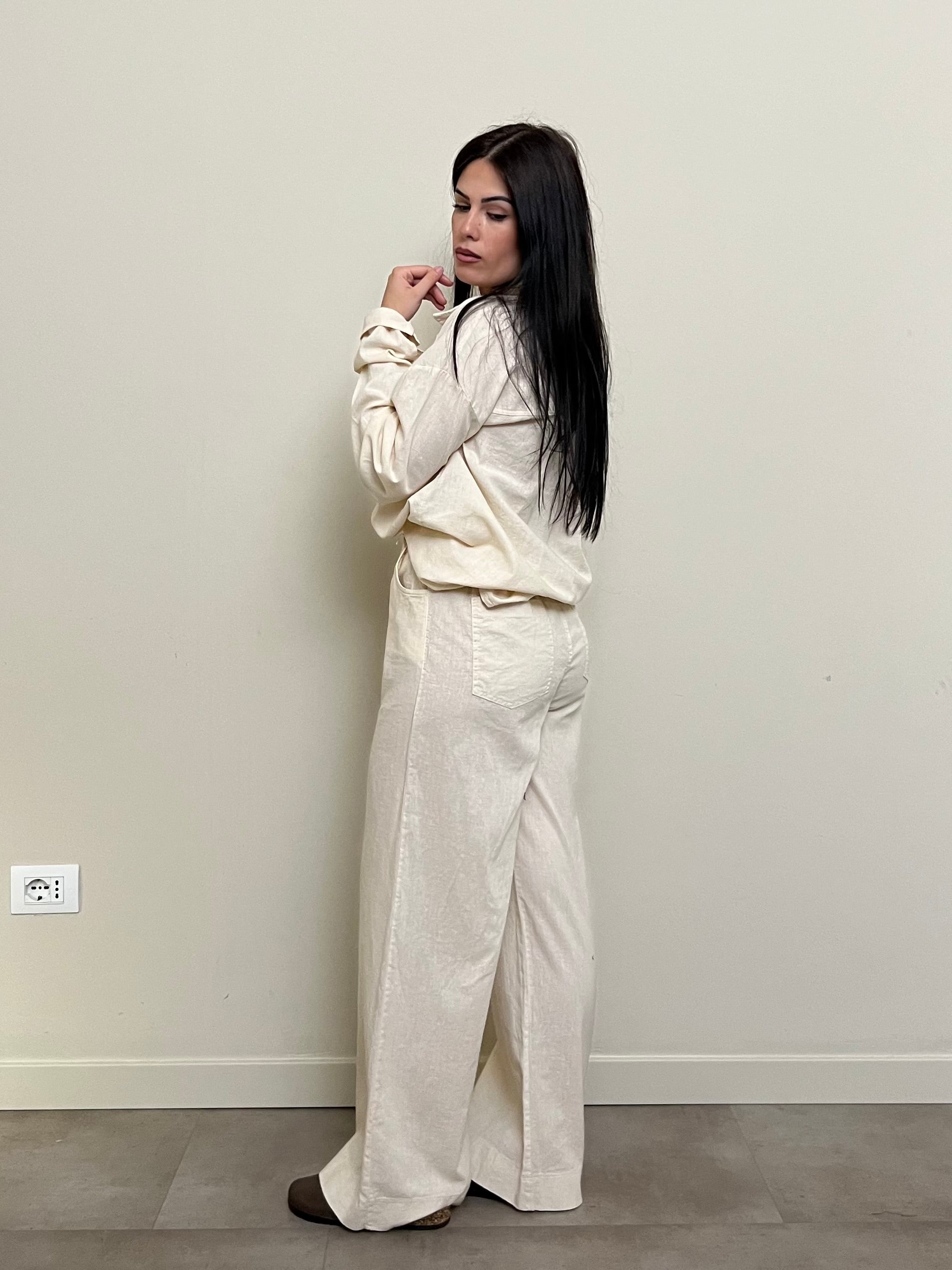 Coordinato lino e cotone