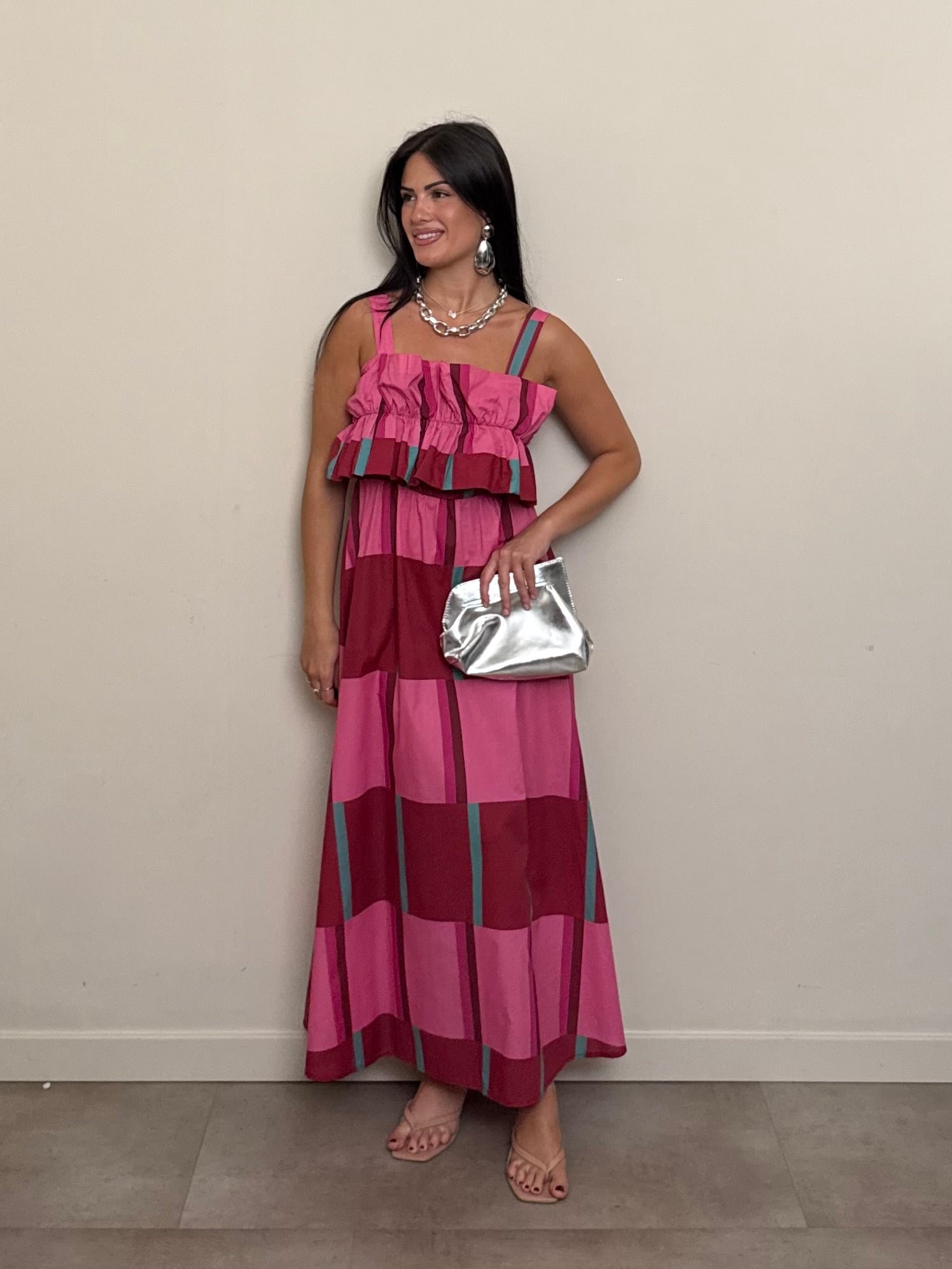 Abito fucsia