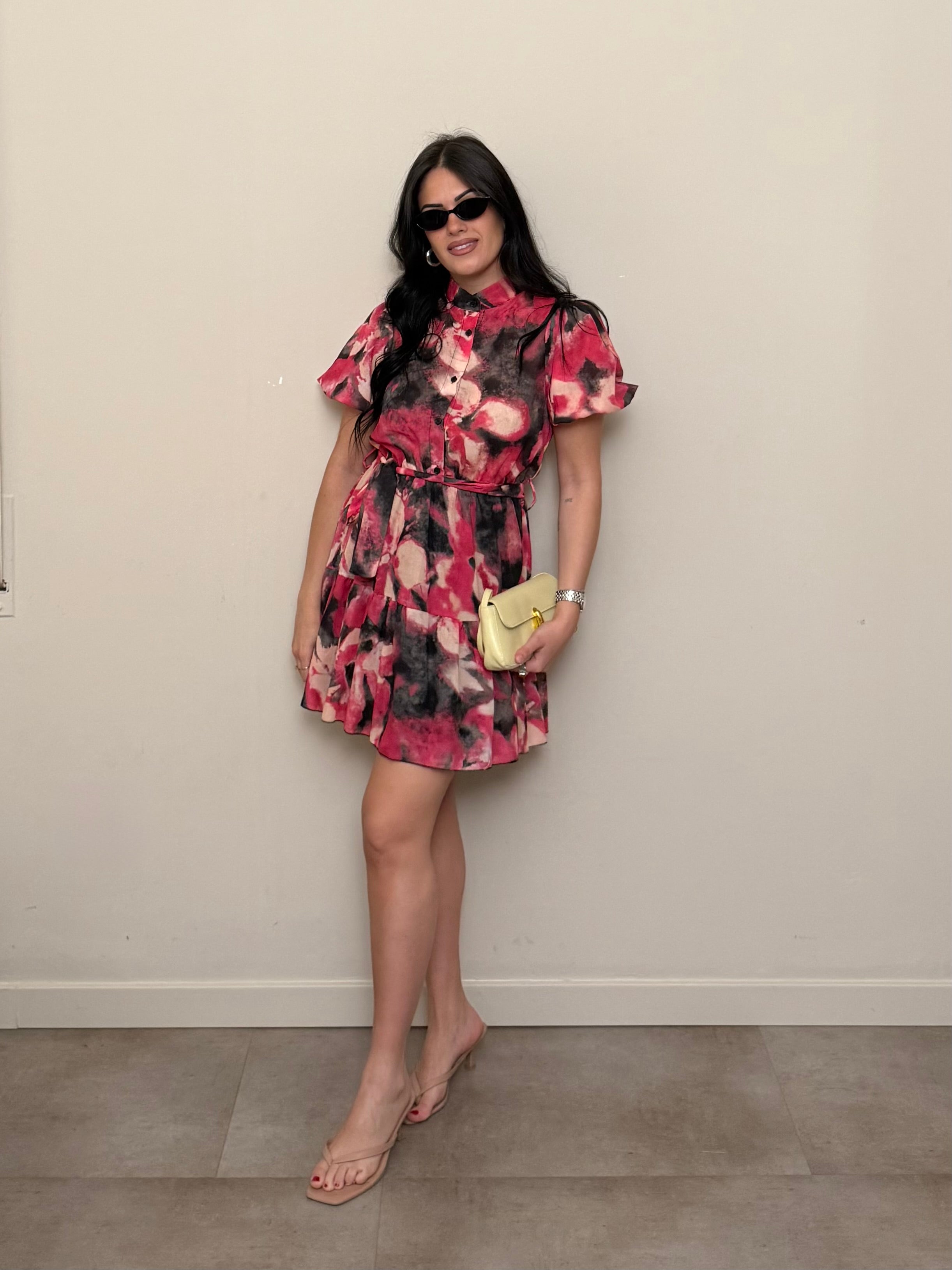 Mini dress fiori