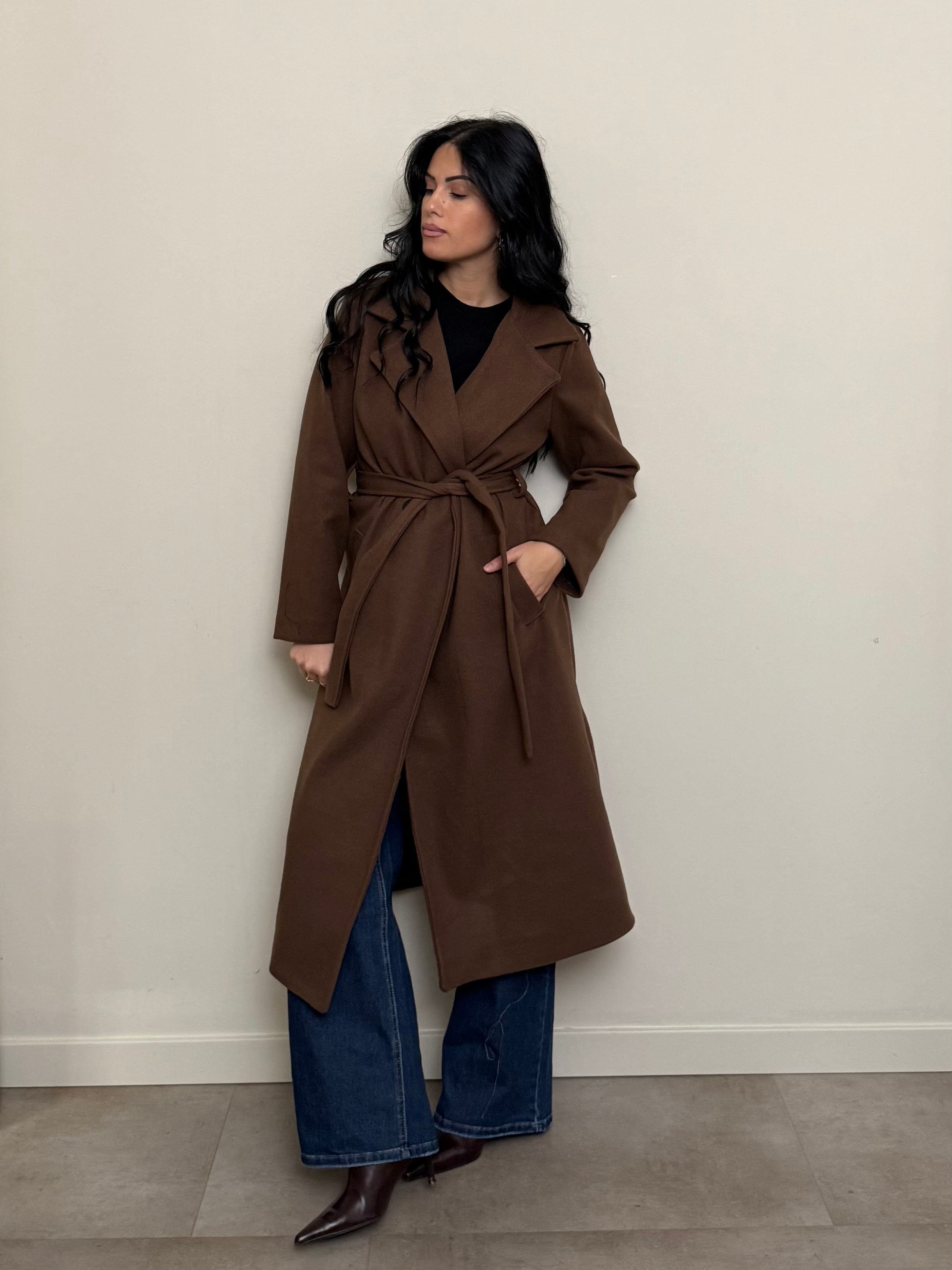 Cappotto cintura