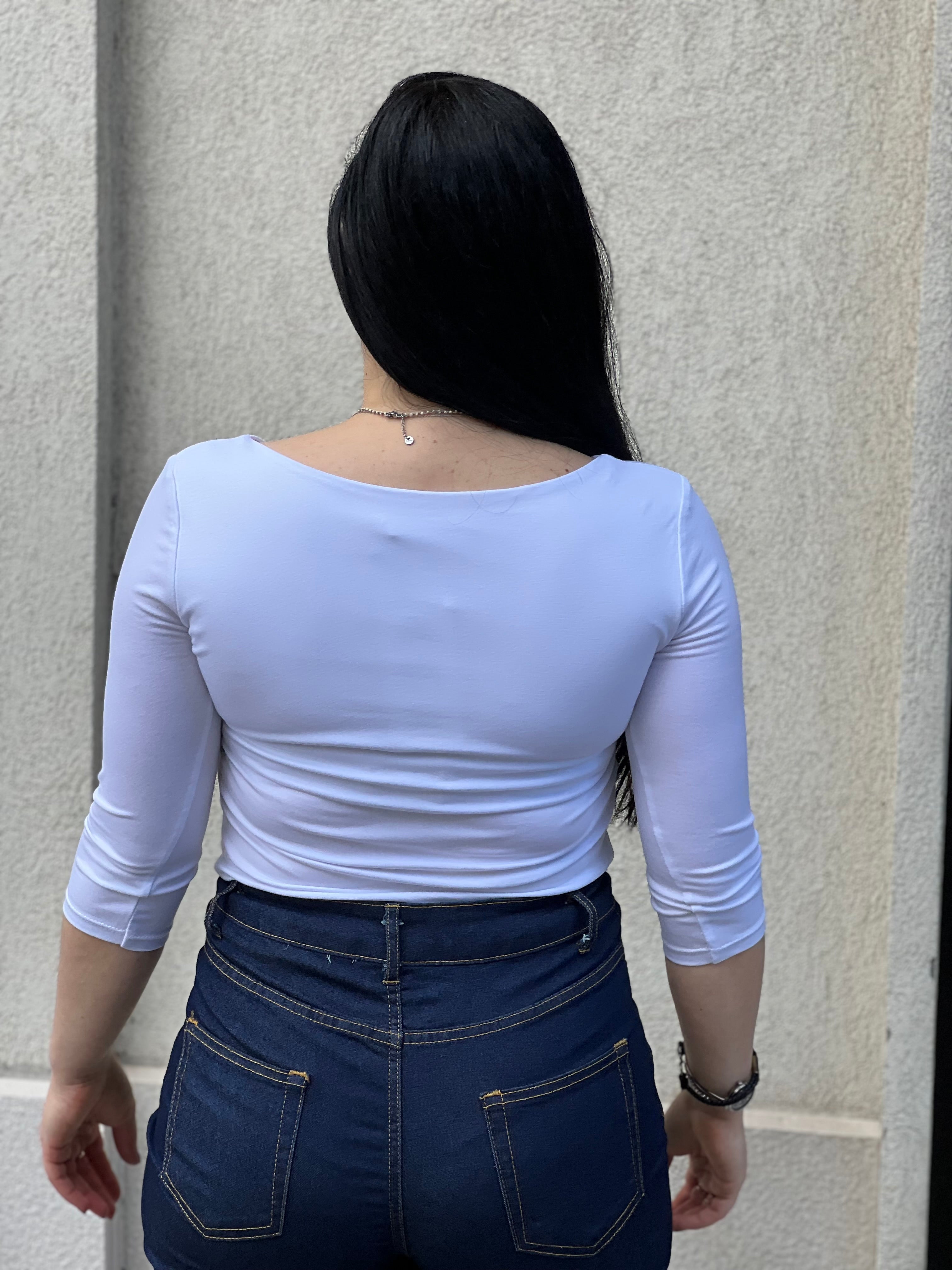 Maglia basic 3/4