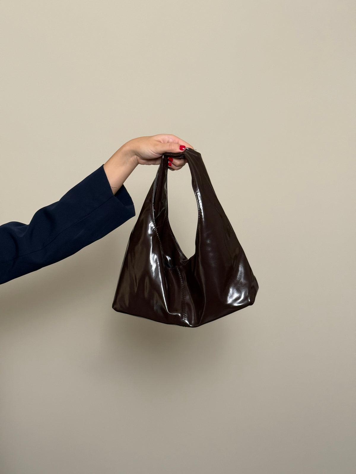 Borsa testa di moro ecopelle