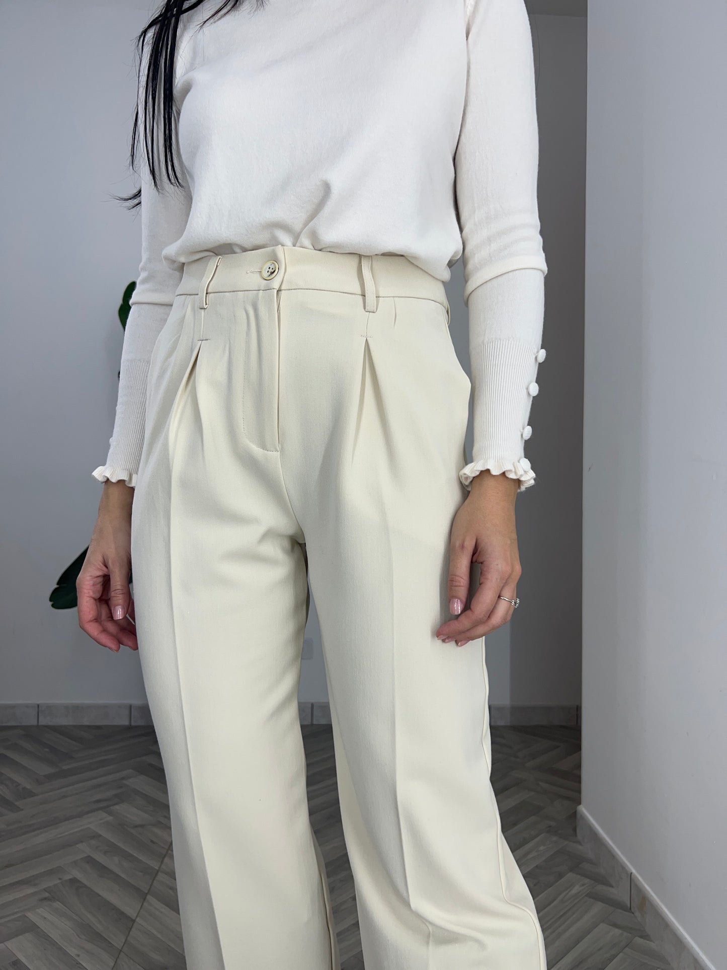 Pantalone classico palazzo