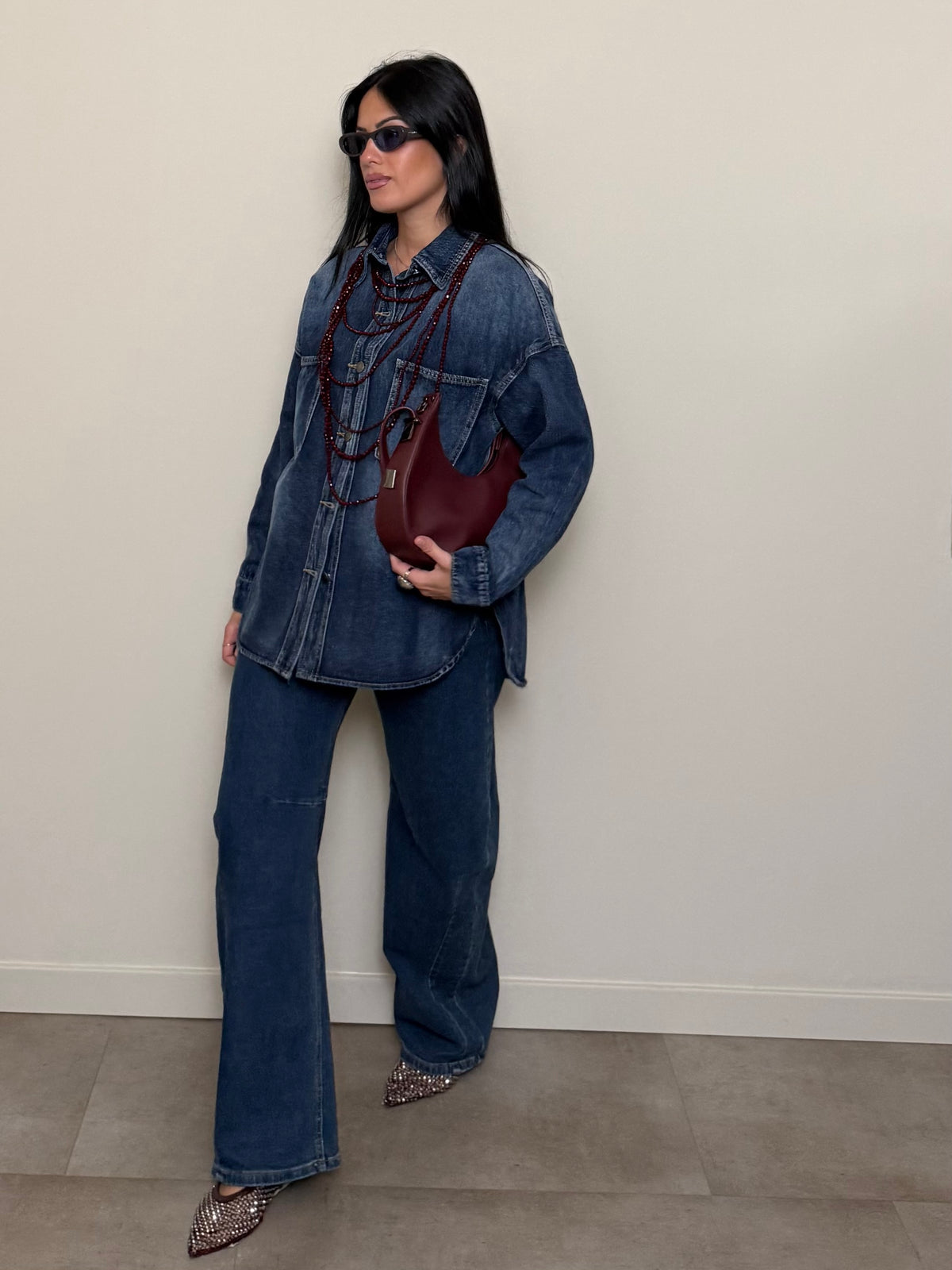 Giaccone jeans