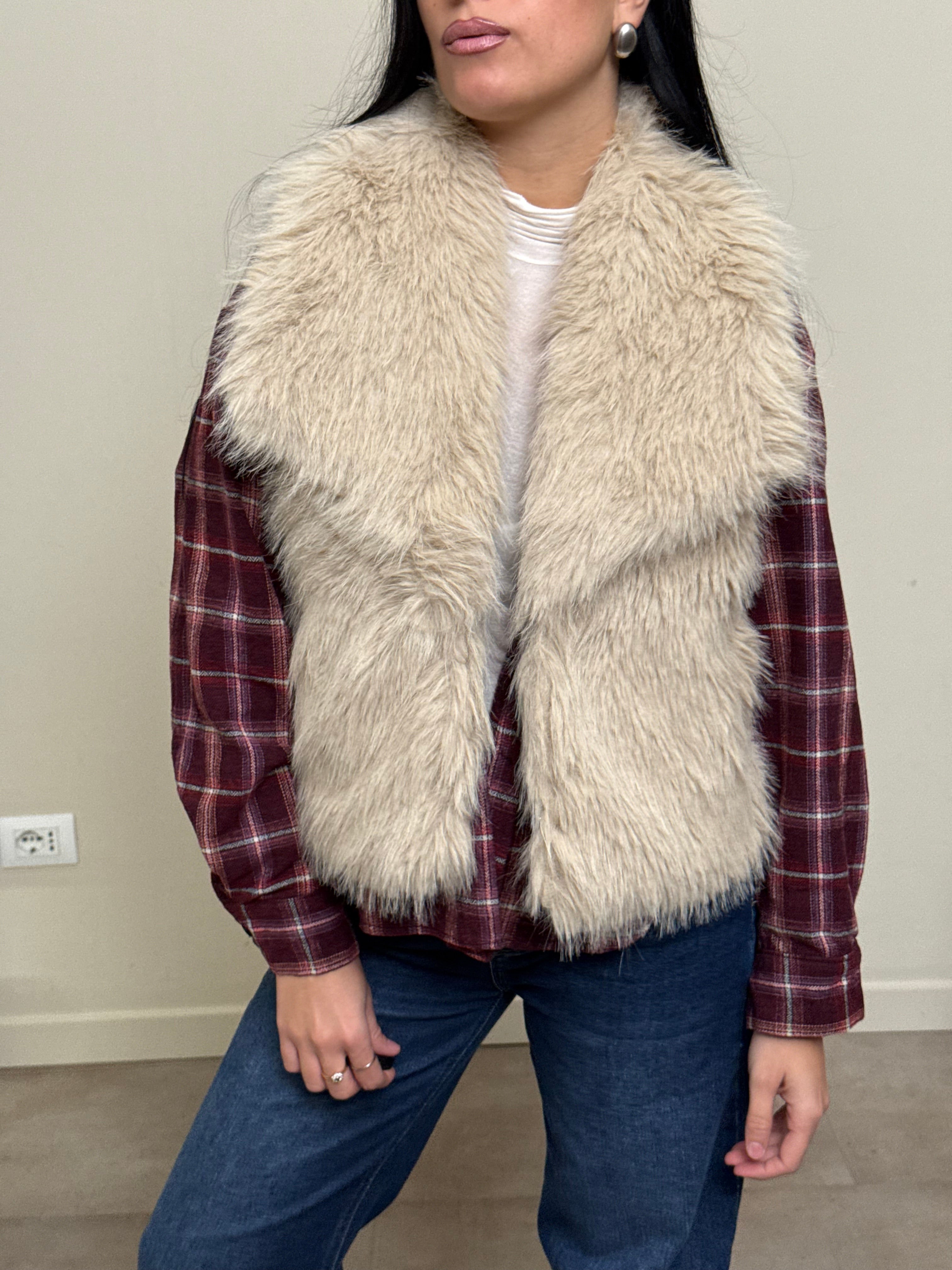 Gilet pelliccia