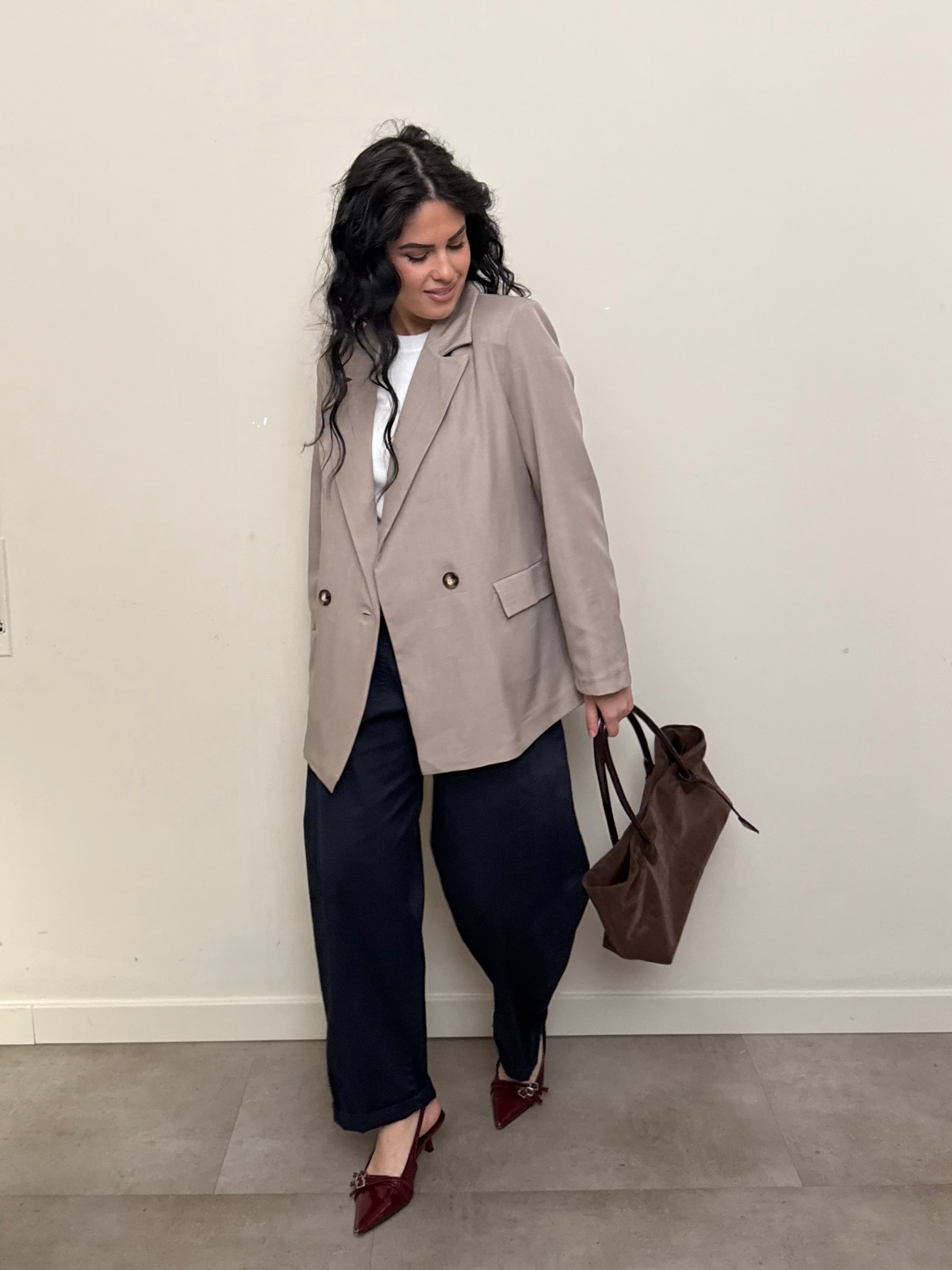 Blazer basic tortora