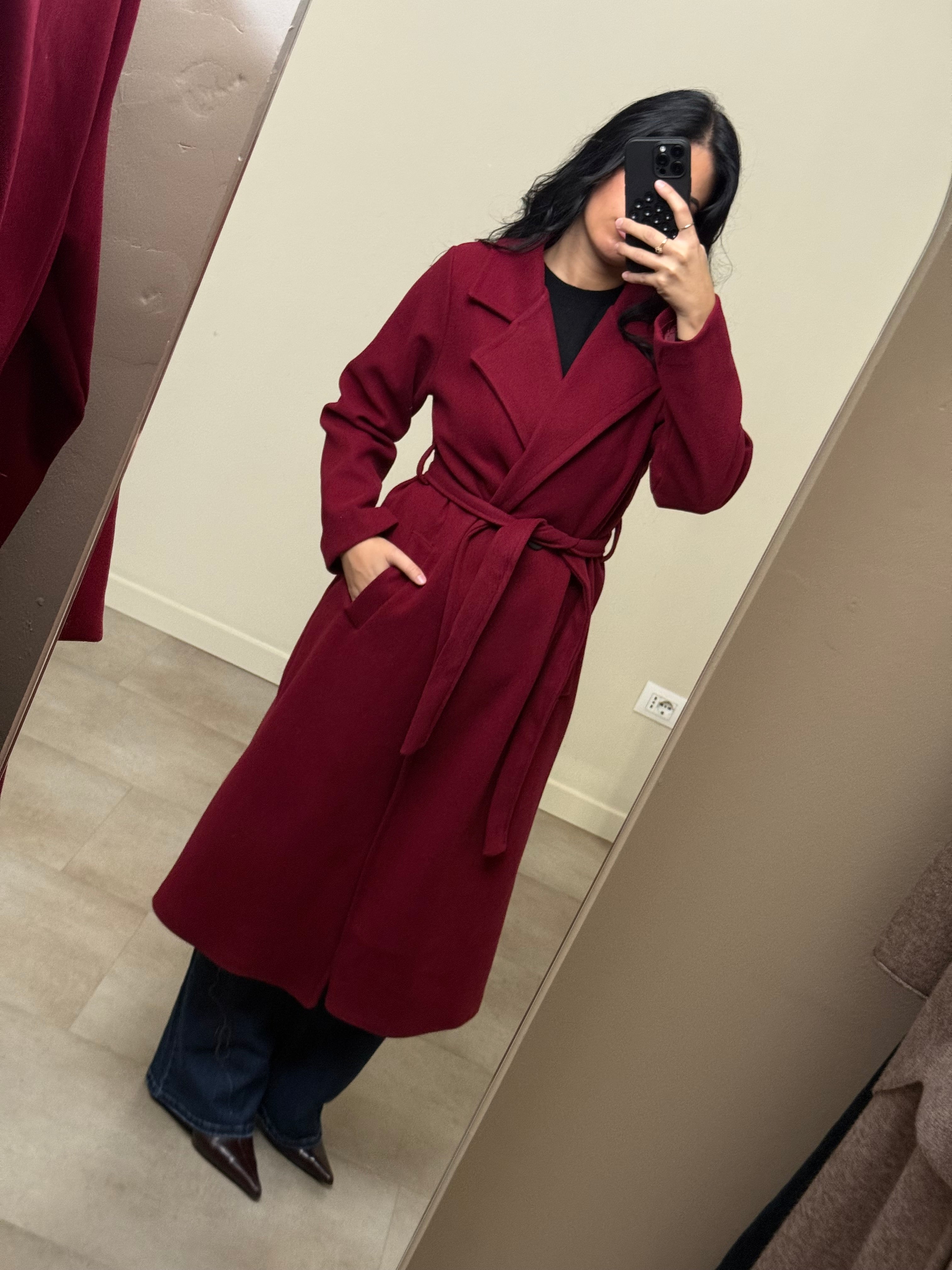 Cappotto cintura