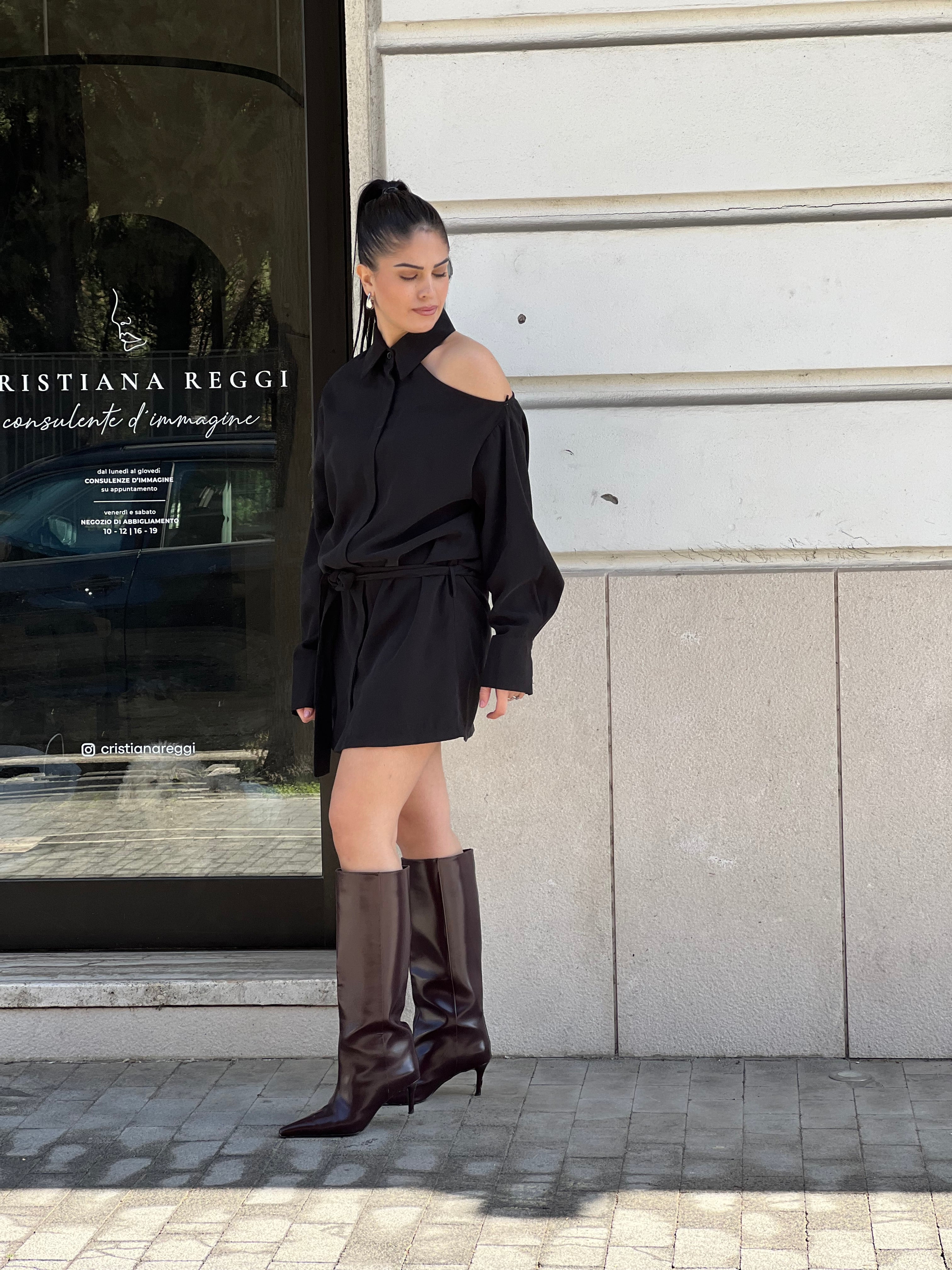 Abito camicia cut Lumina