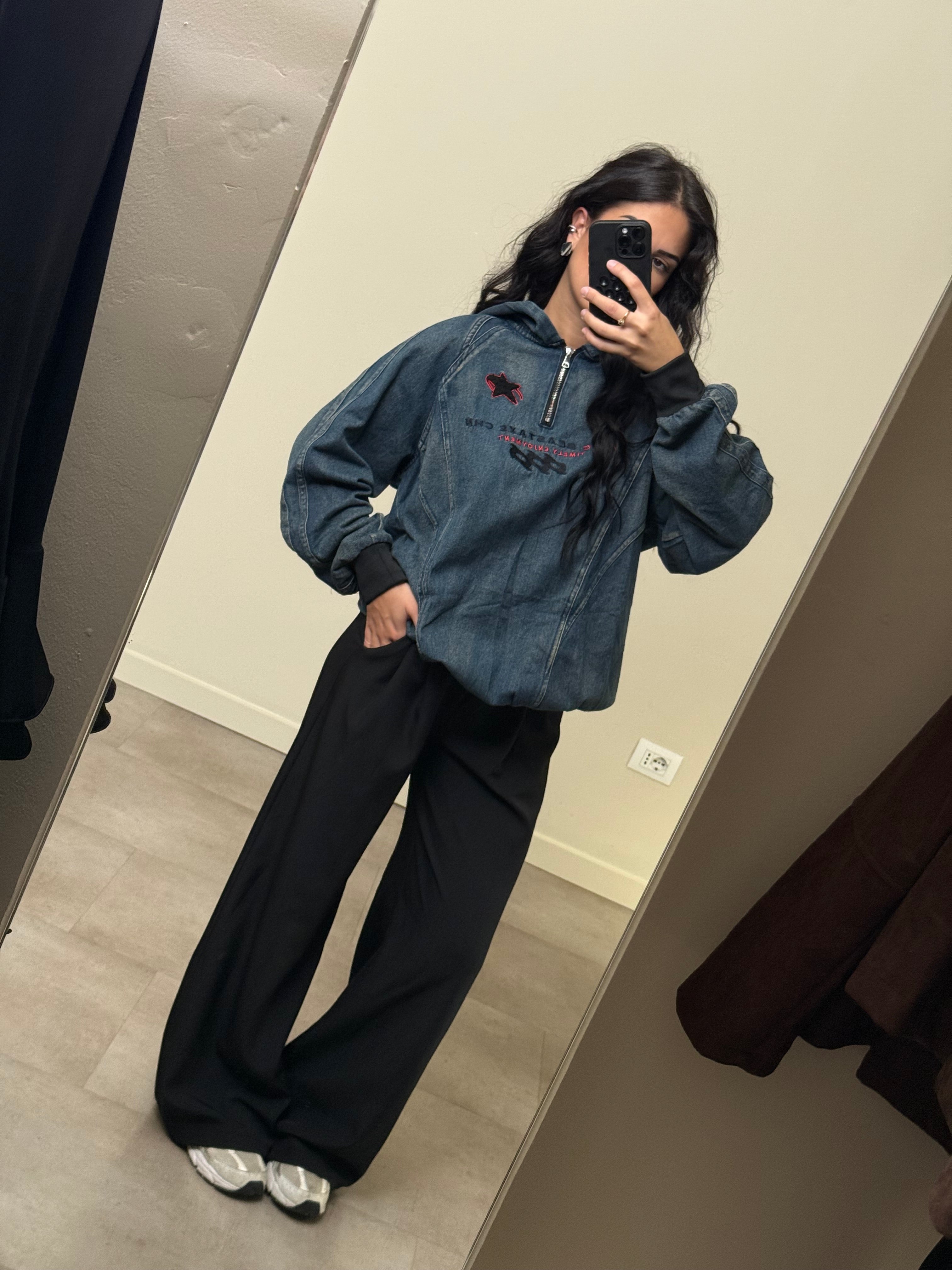 Felpa jeans