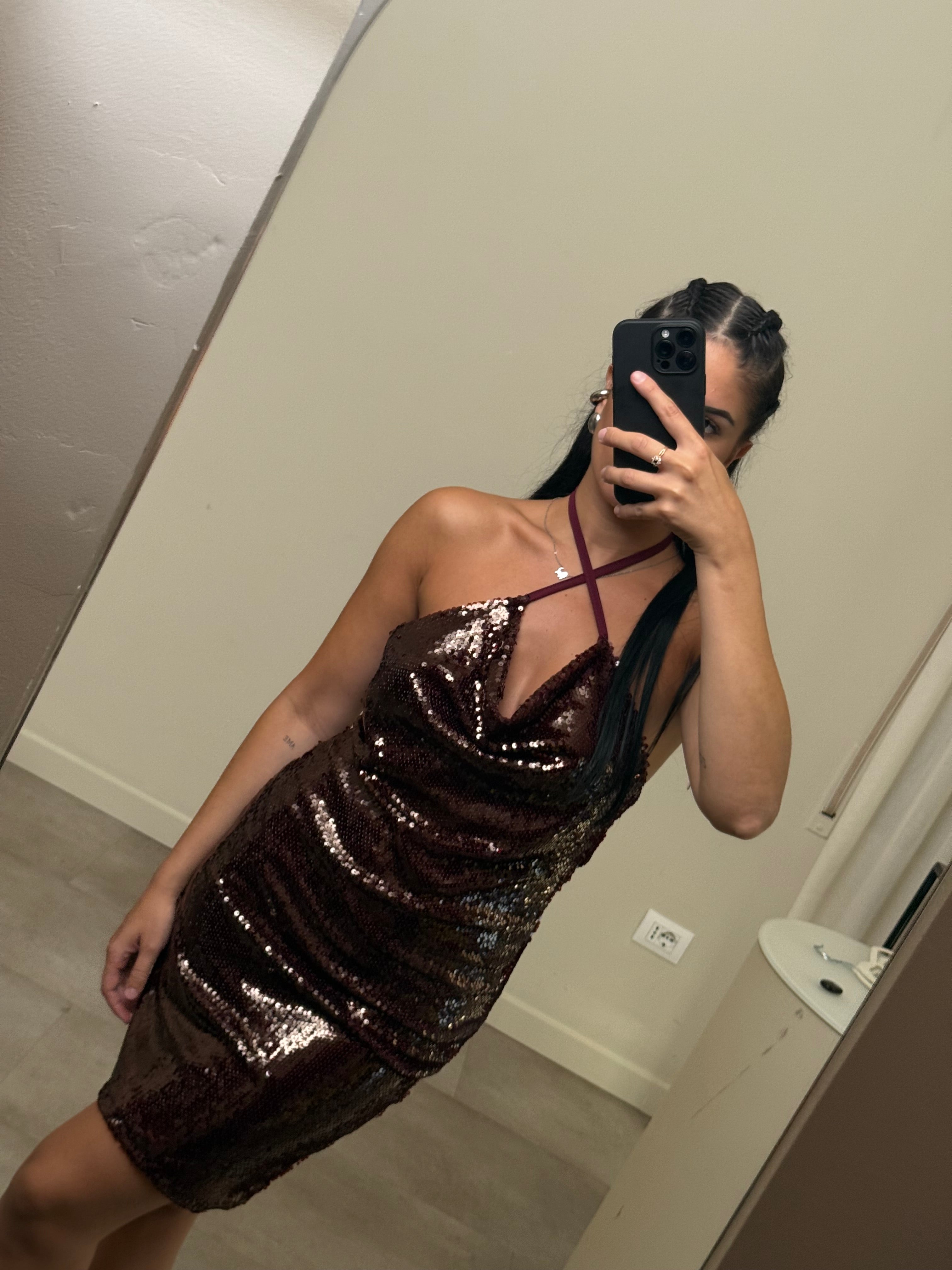 Mini dress paillettes
