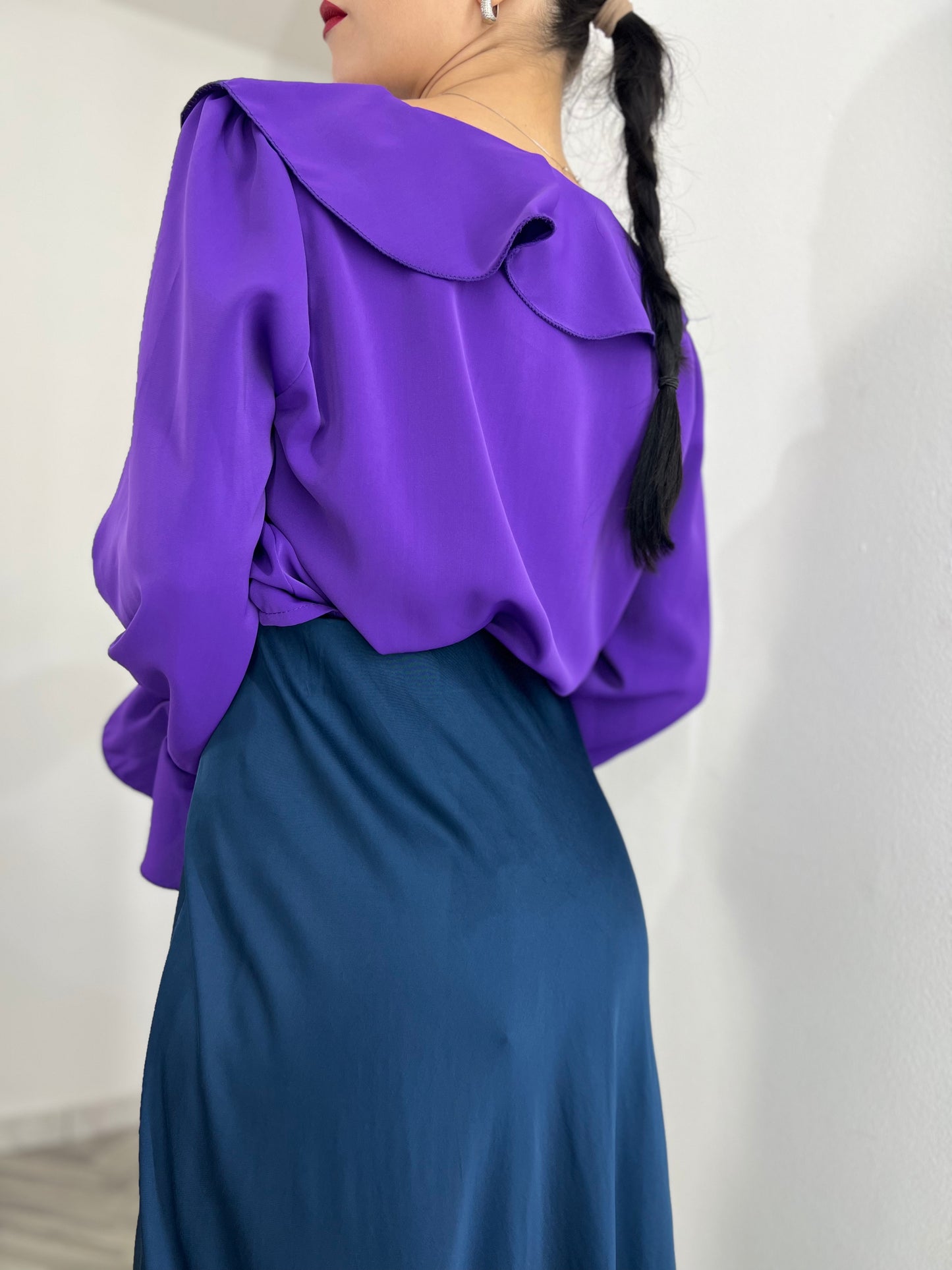 Blusa volants