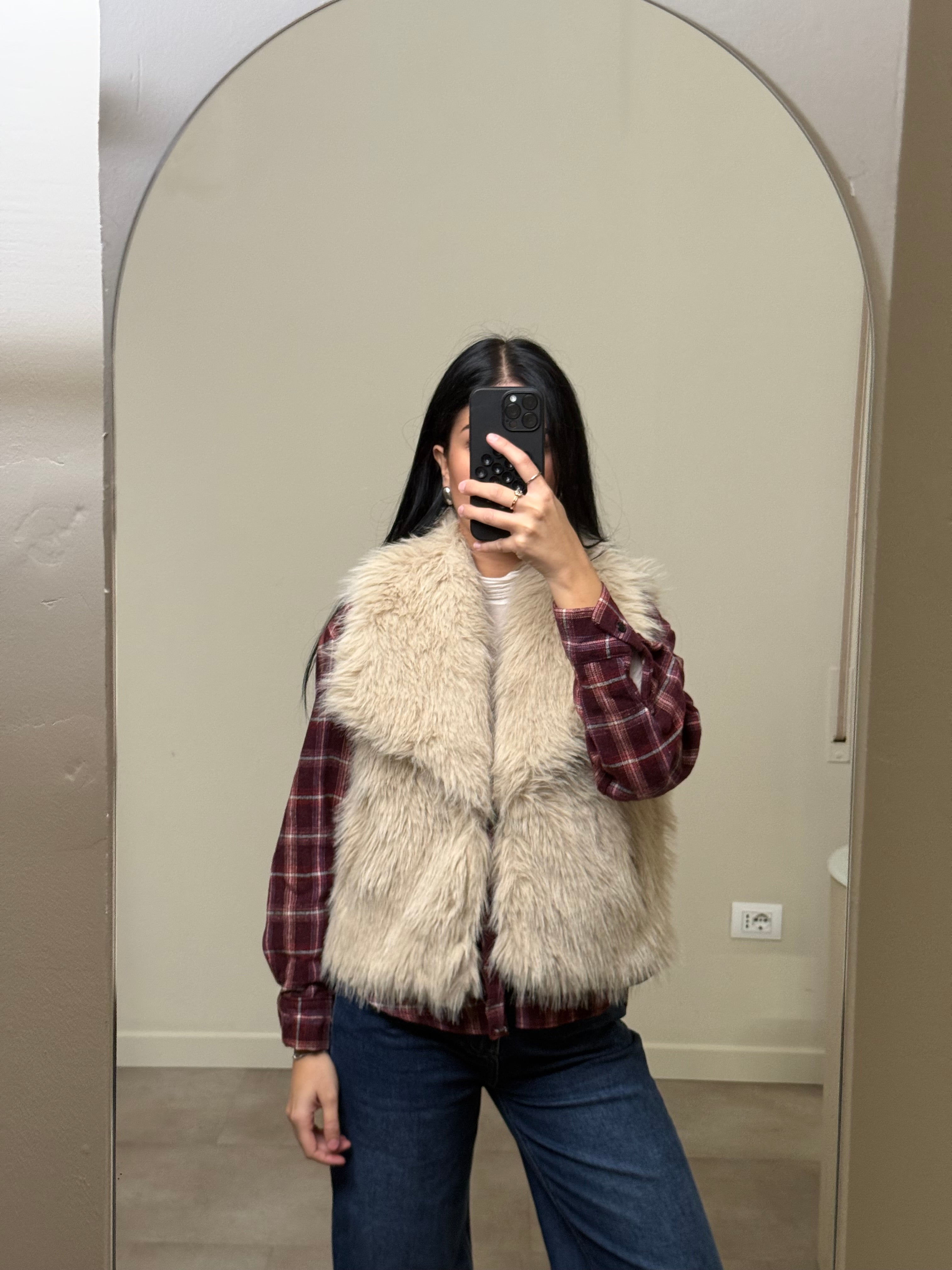 Gilet pelliccia