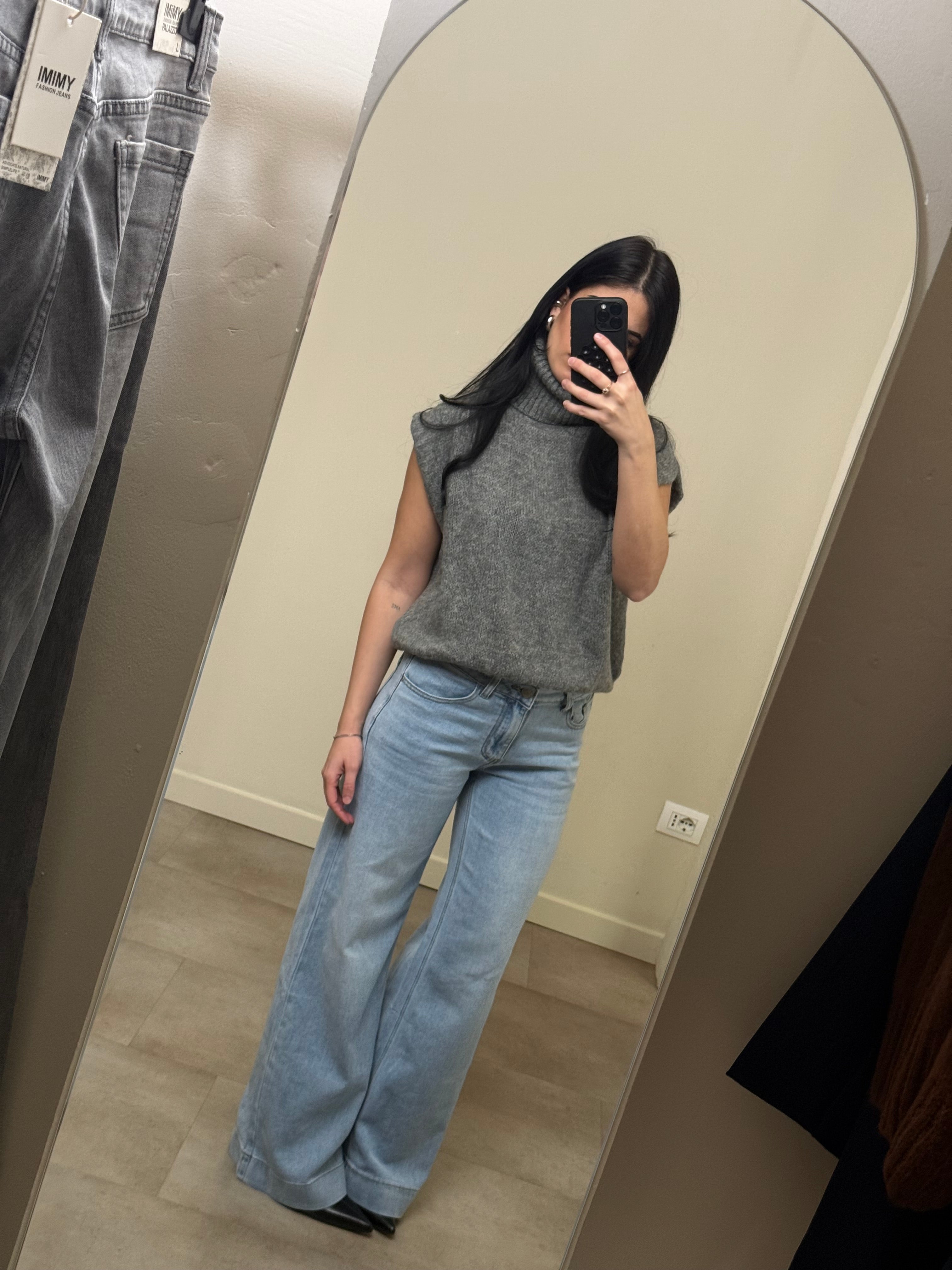 Jeans vita medio bassa