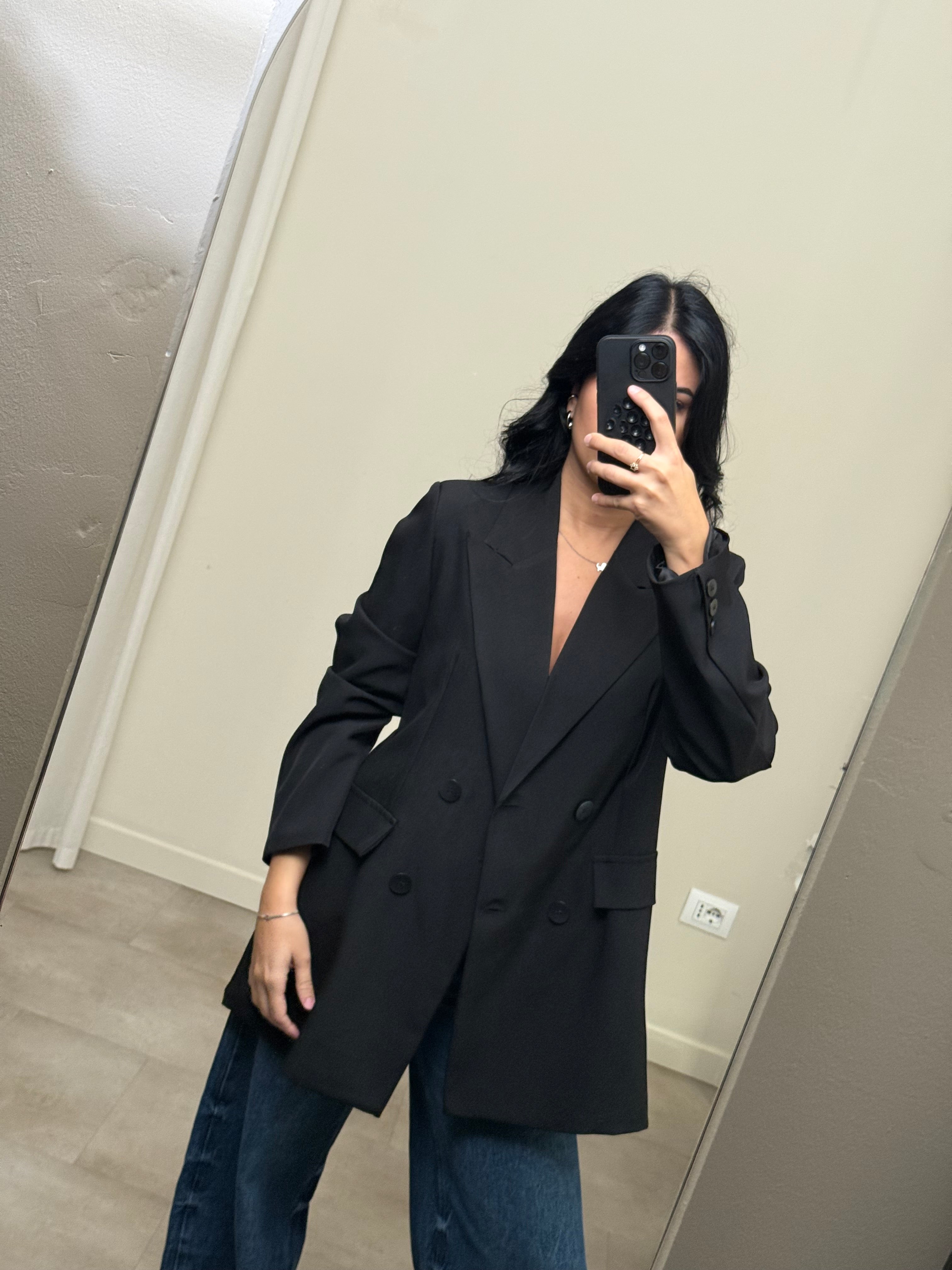 Blazer basic bottoni