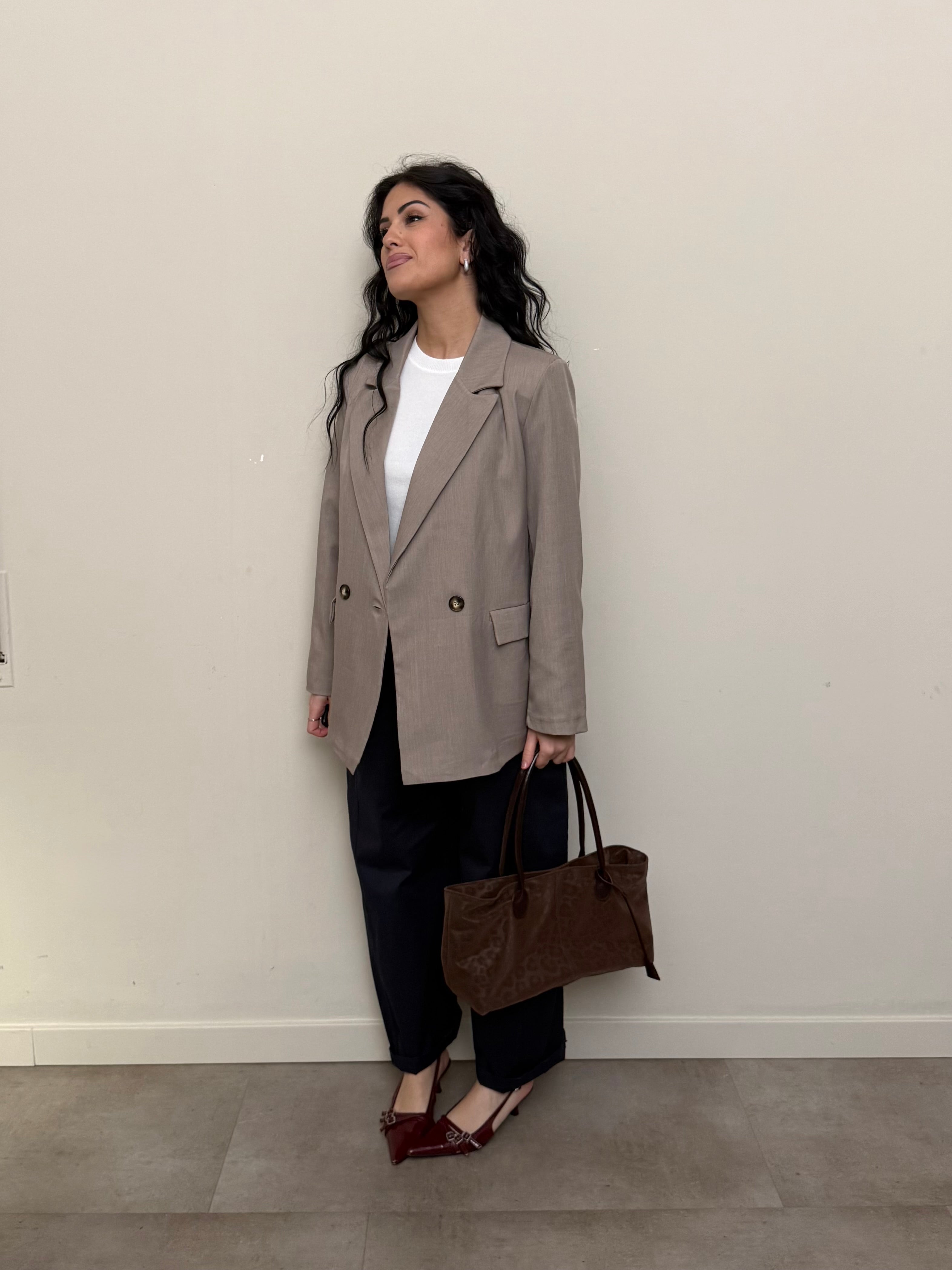 Blazer basic tortora