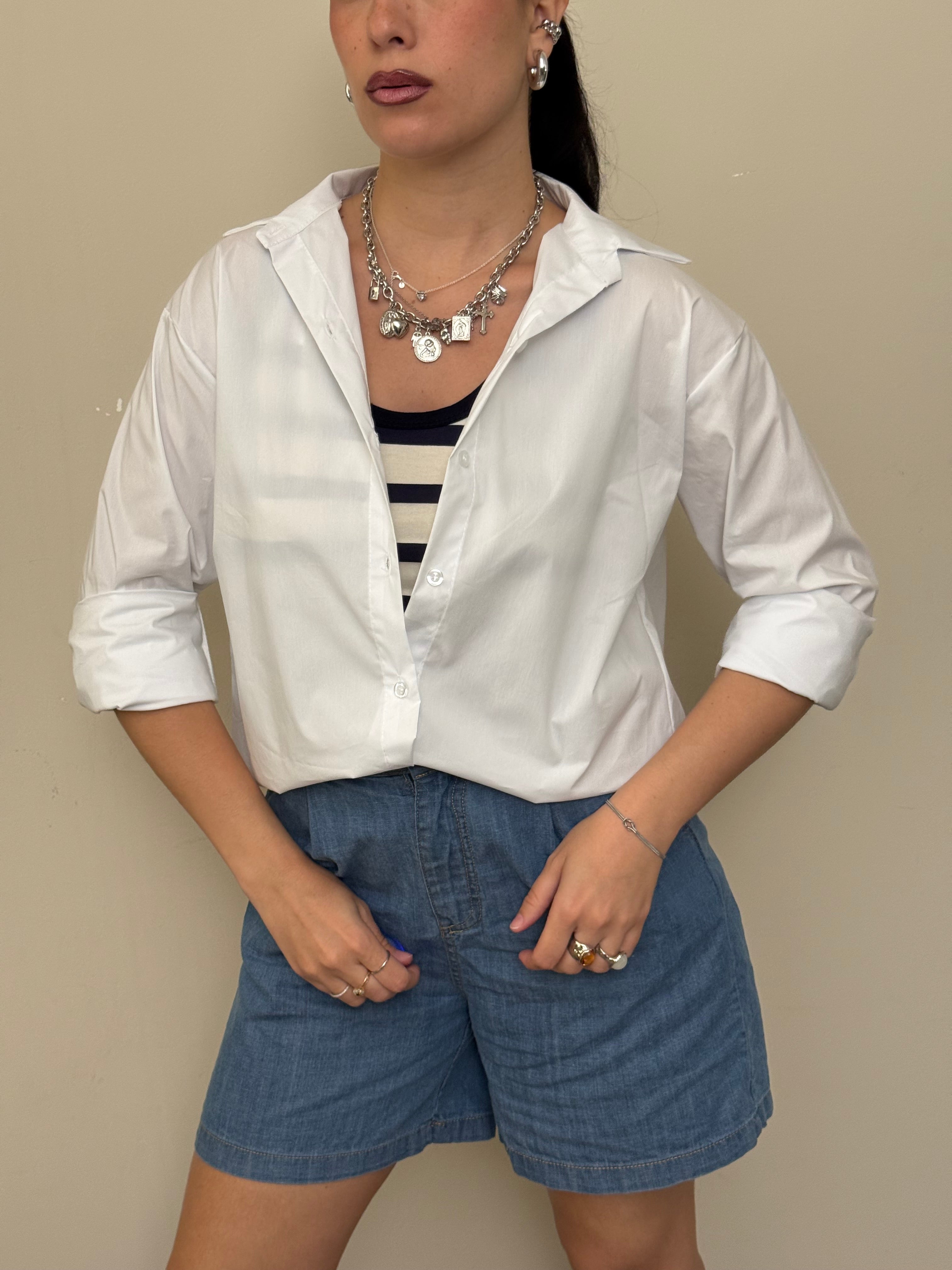 Camicia bianca basic