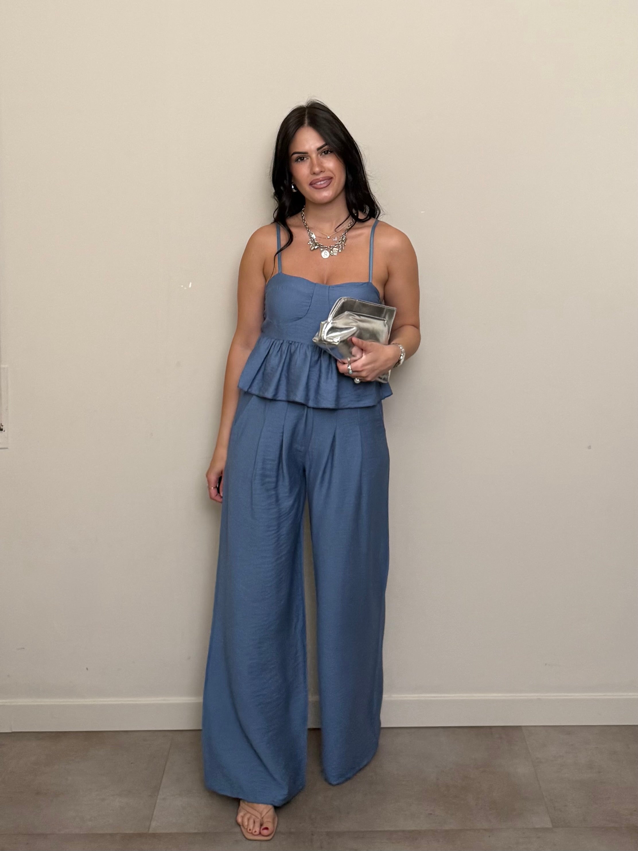 Coordinato Laura azzurro