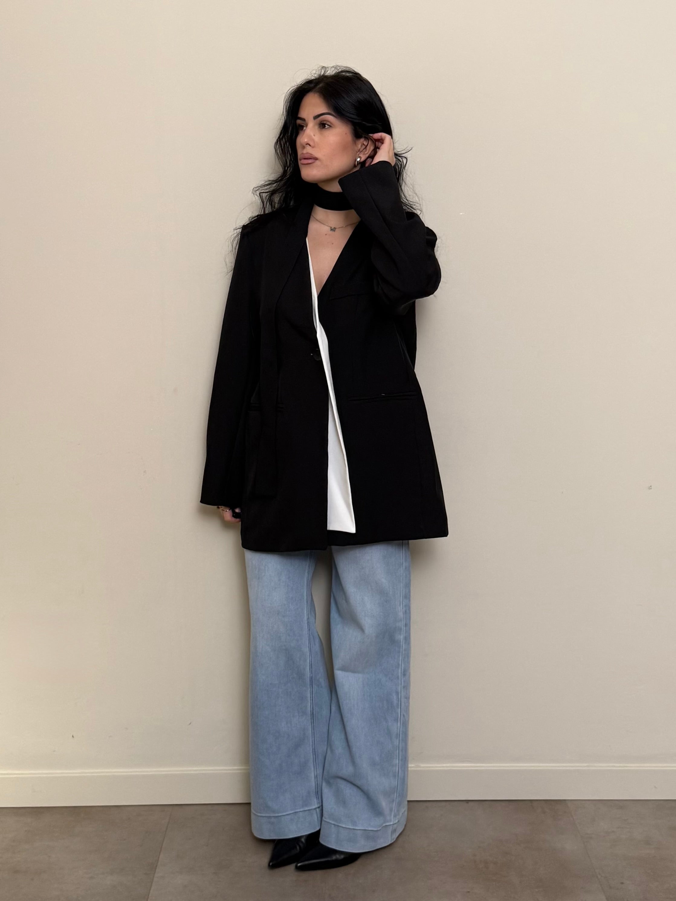 Blazer over cravatta