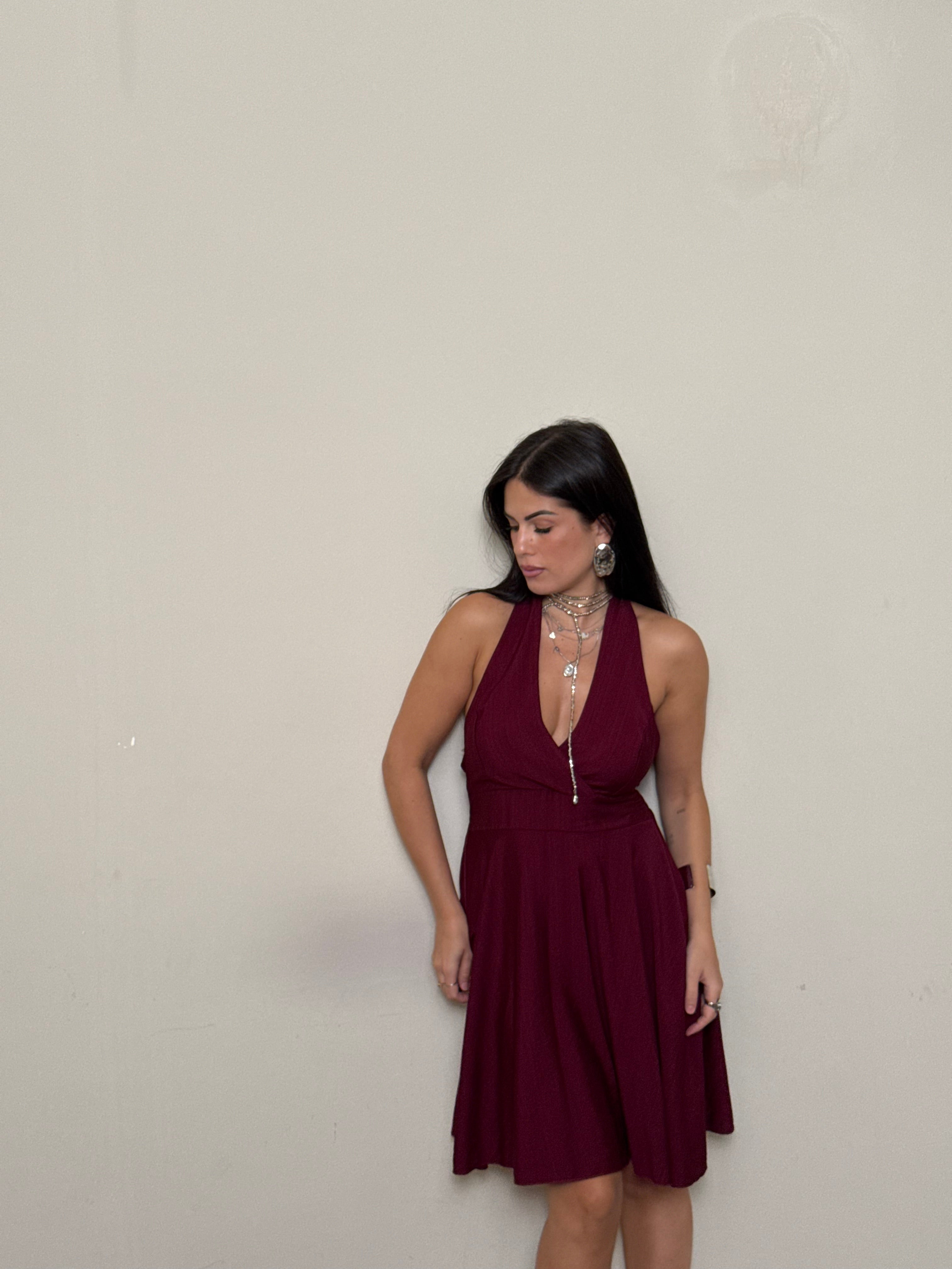 Dress bordeaux