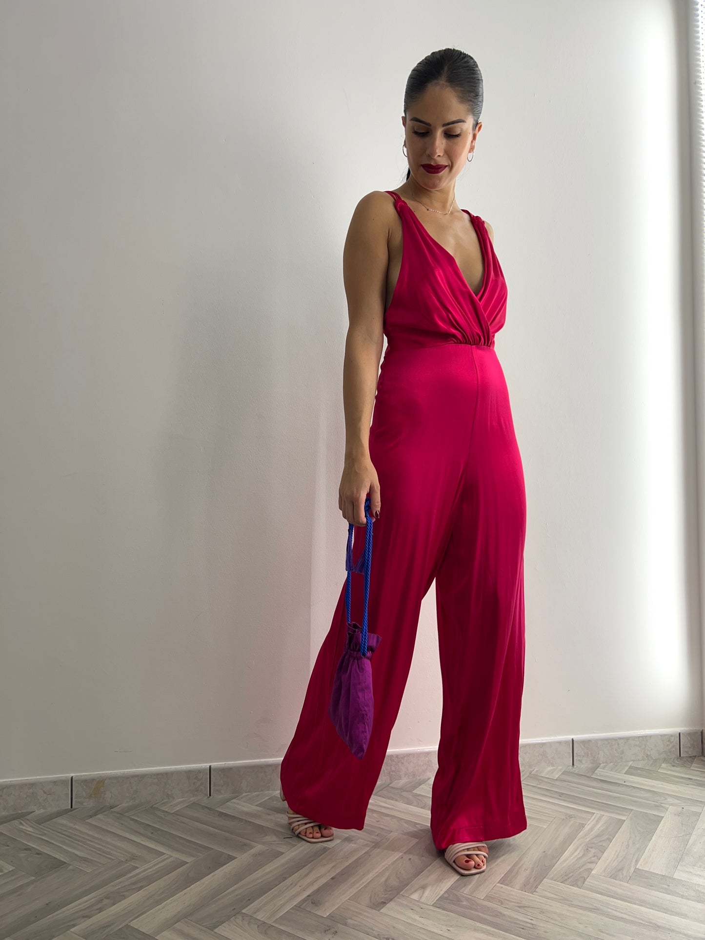 Jumpsuit fucsia