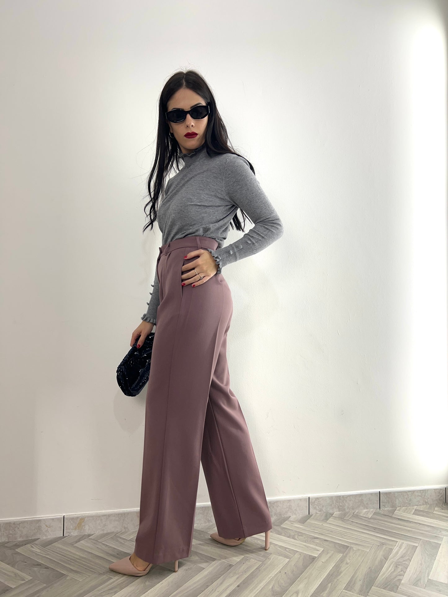 Pantalone classico palazzo