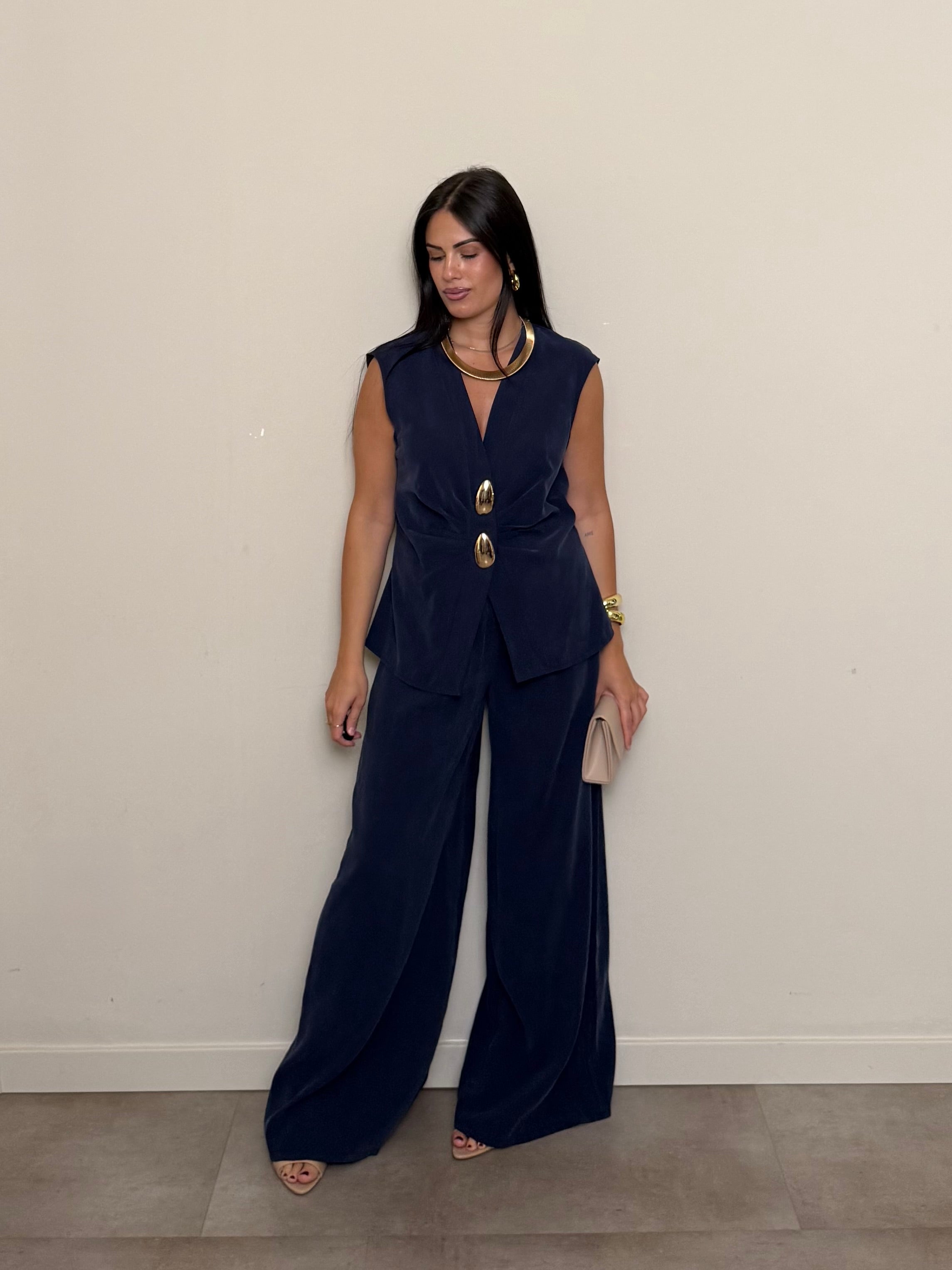 Completo blu spille