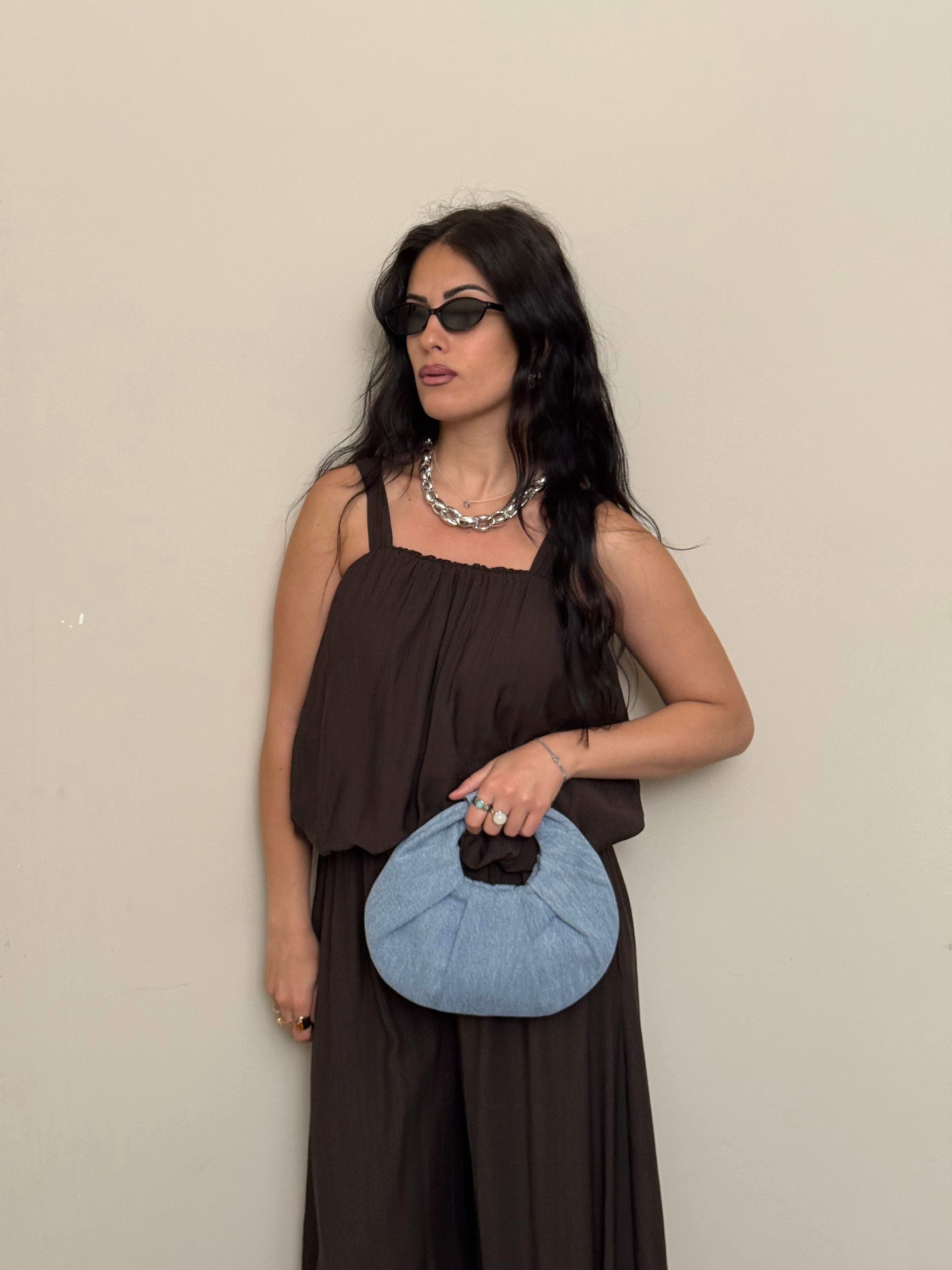 Coordinato Melany marrone freddo