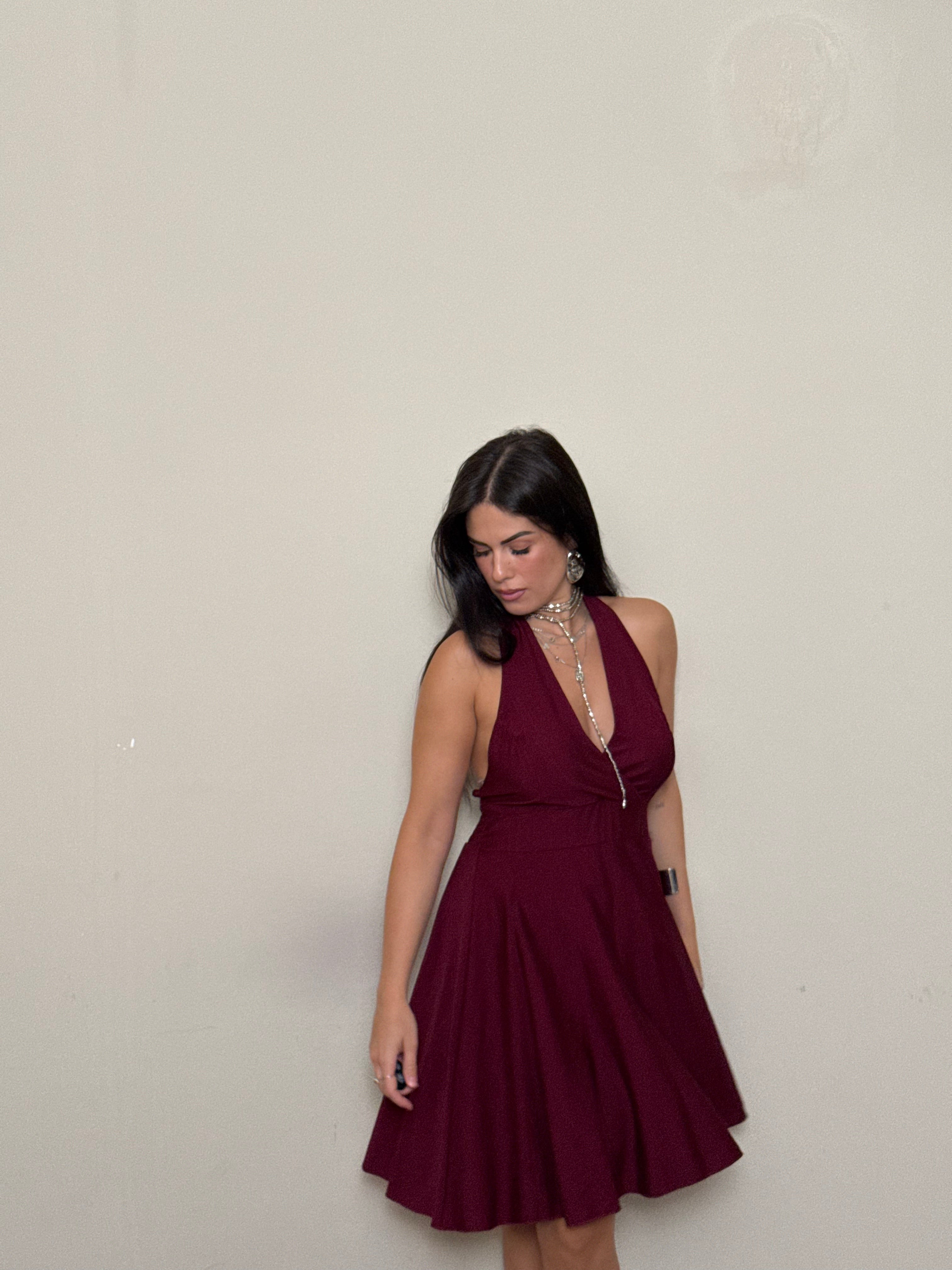 Dress bordeaux
