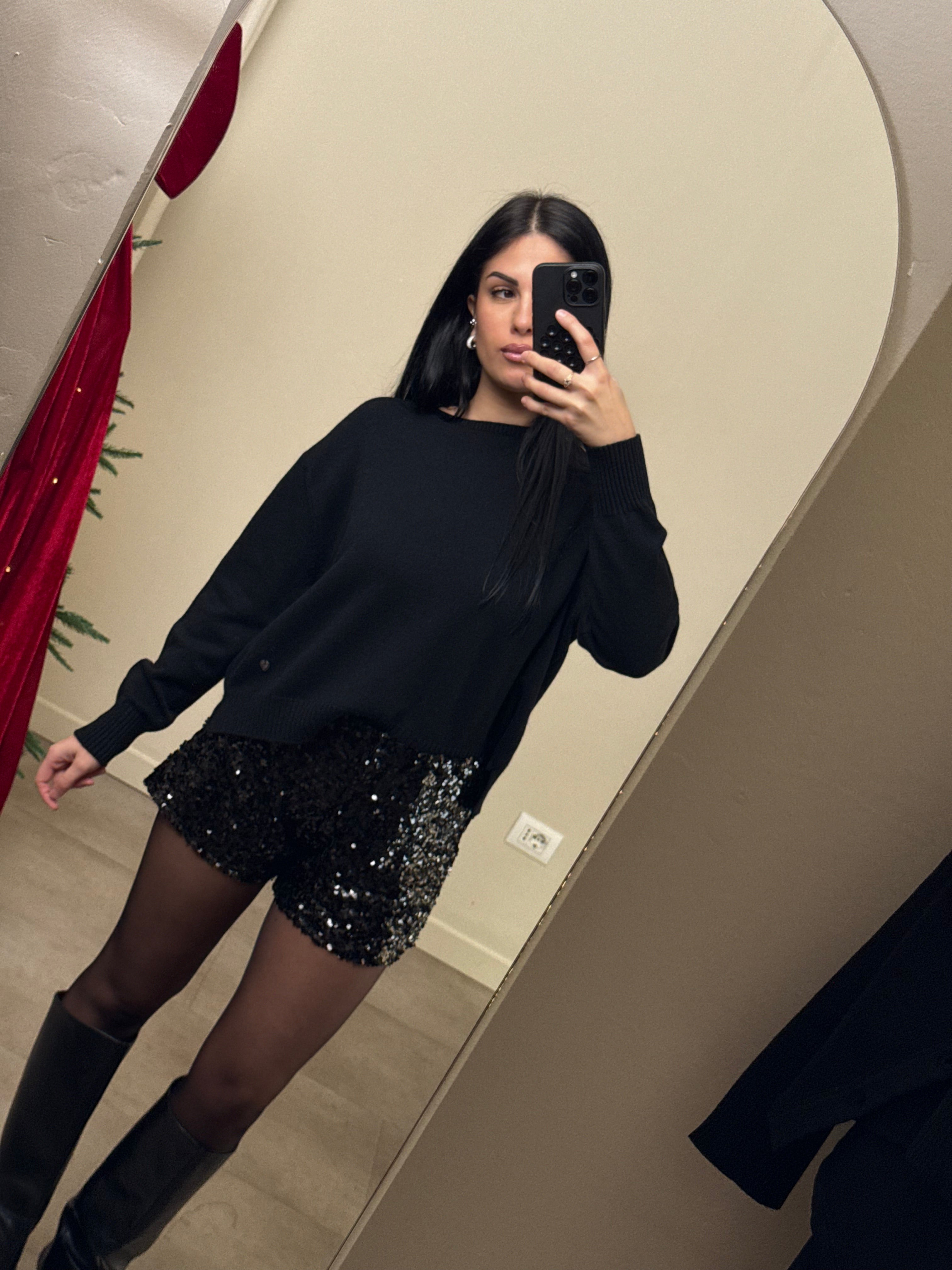 Shorts glitter
