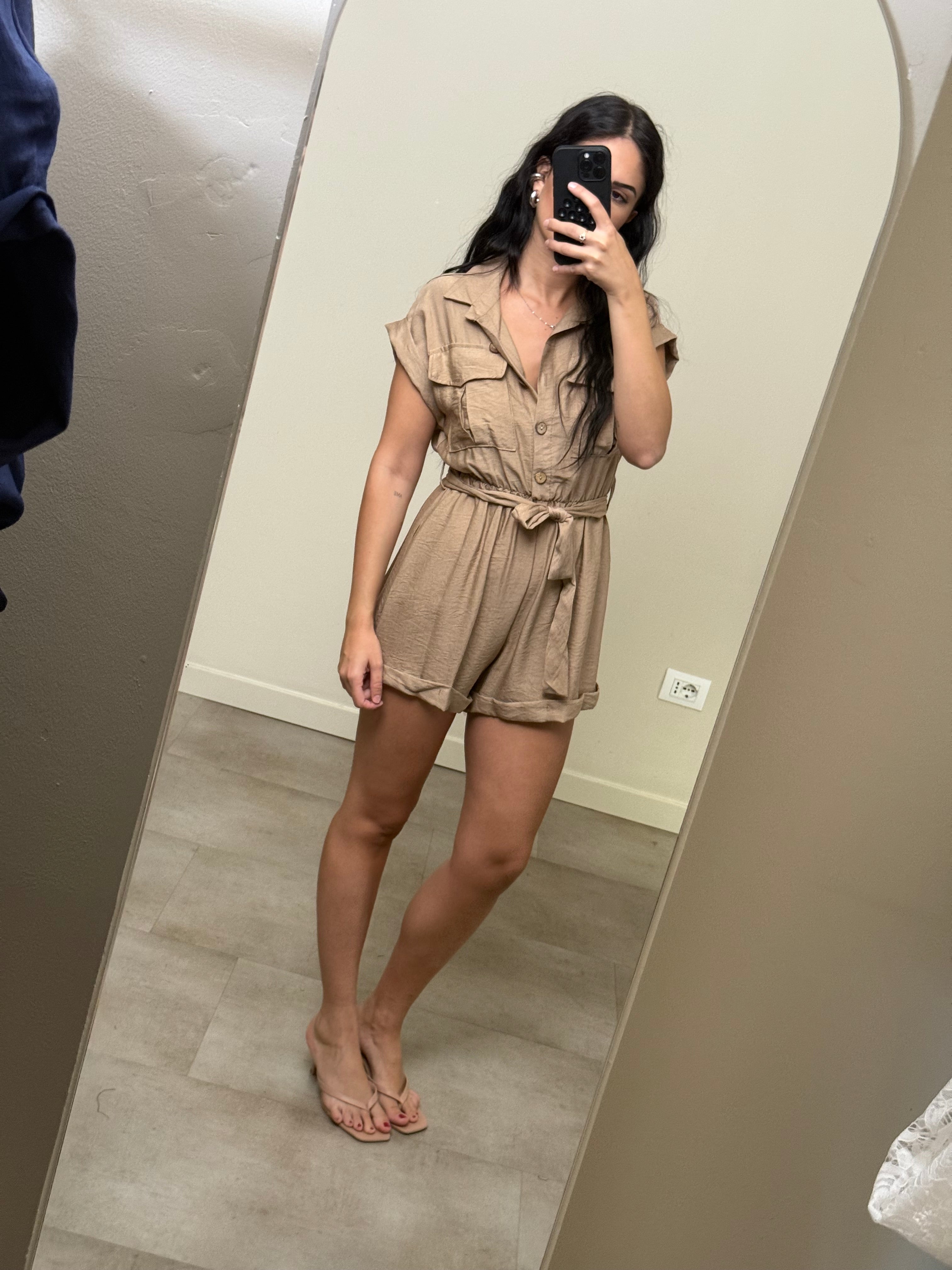 Mini tuta bottoni