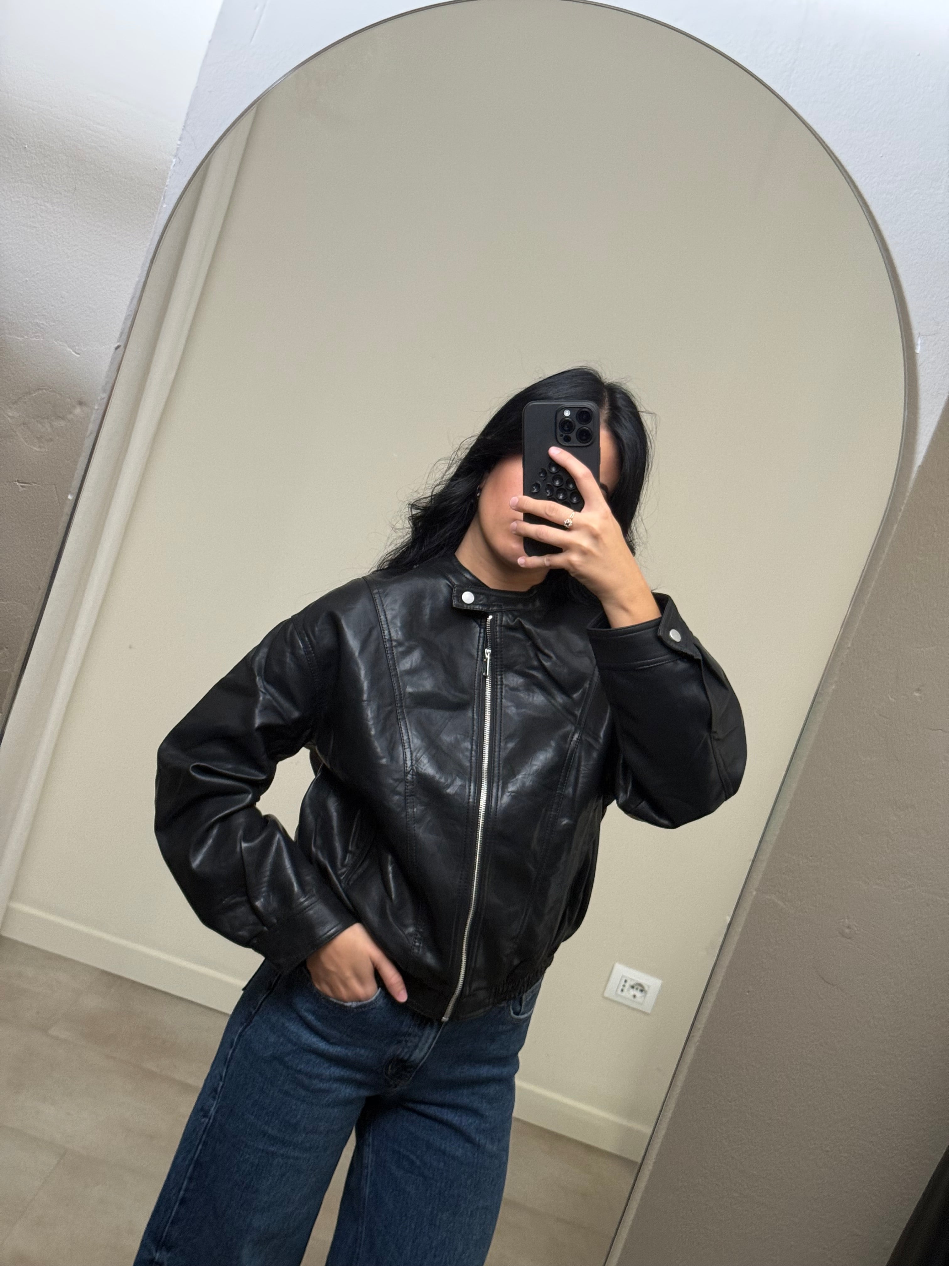 Bomber ecopelle