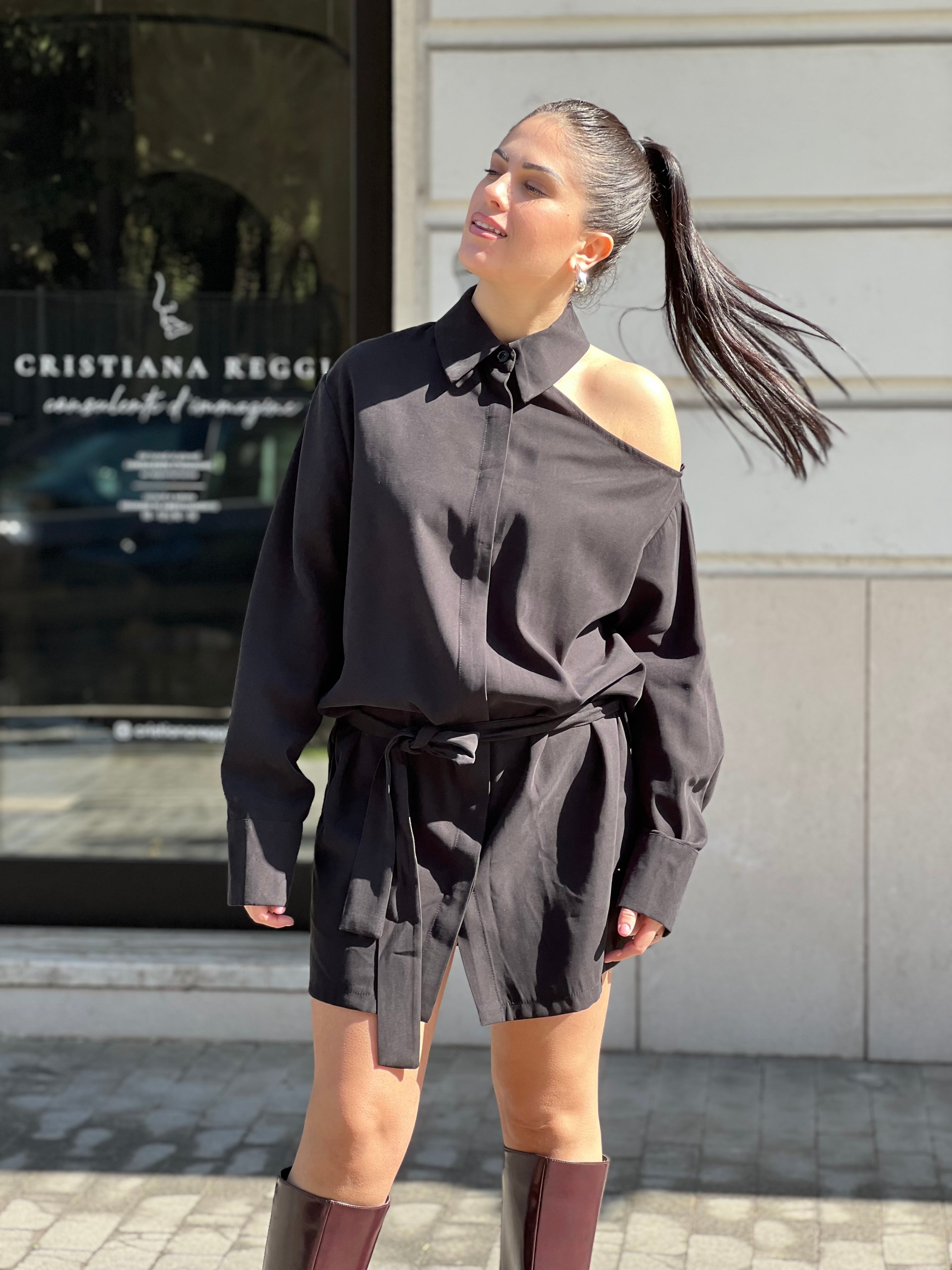 Abito camicia cut Lumina