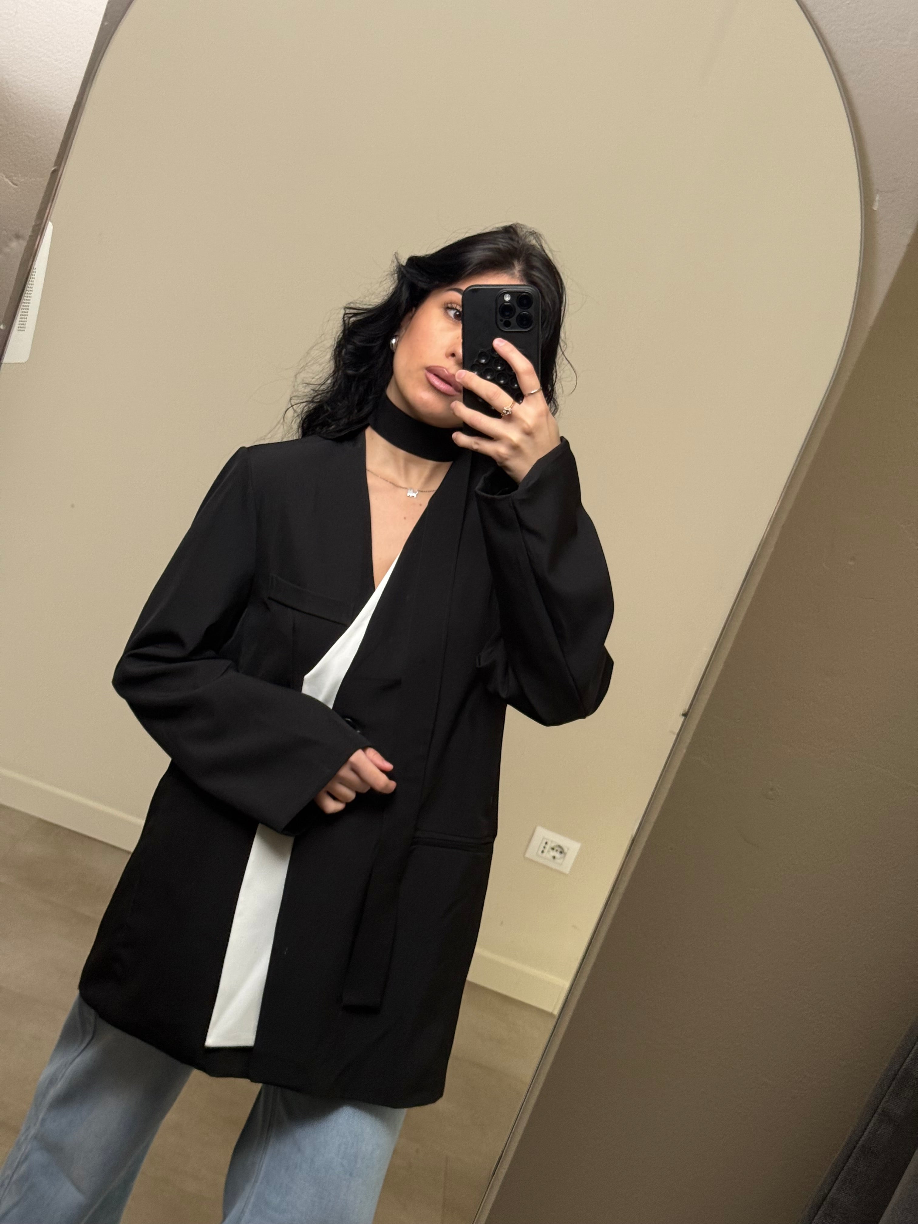 Blazer over cravatta