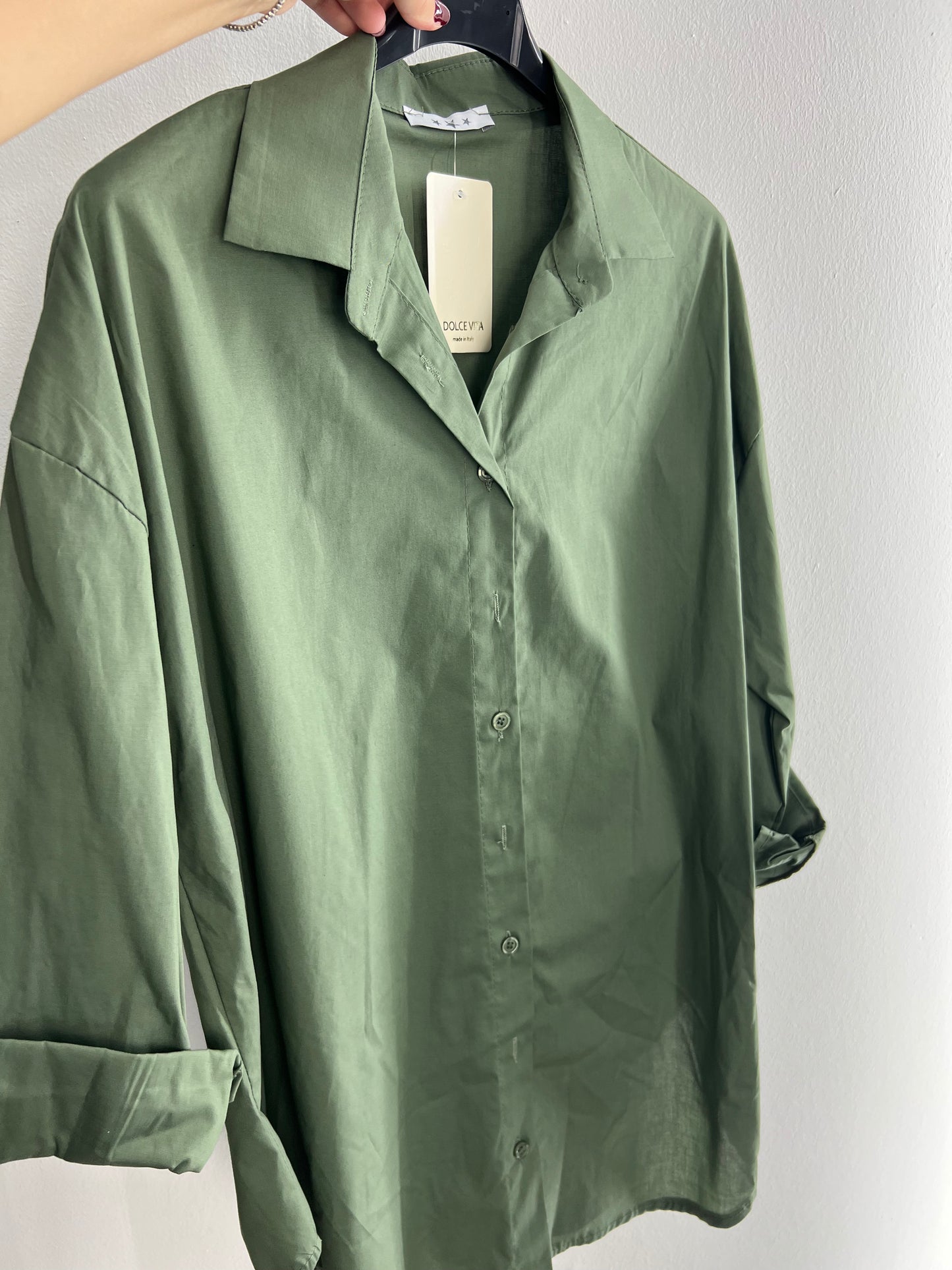 Camicia 100% cotone